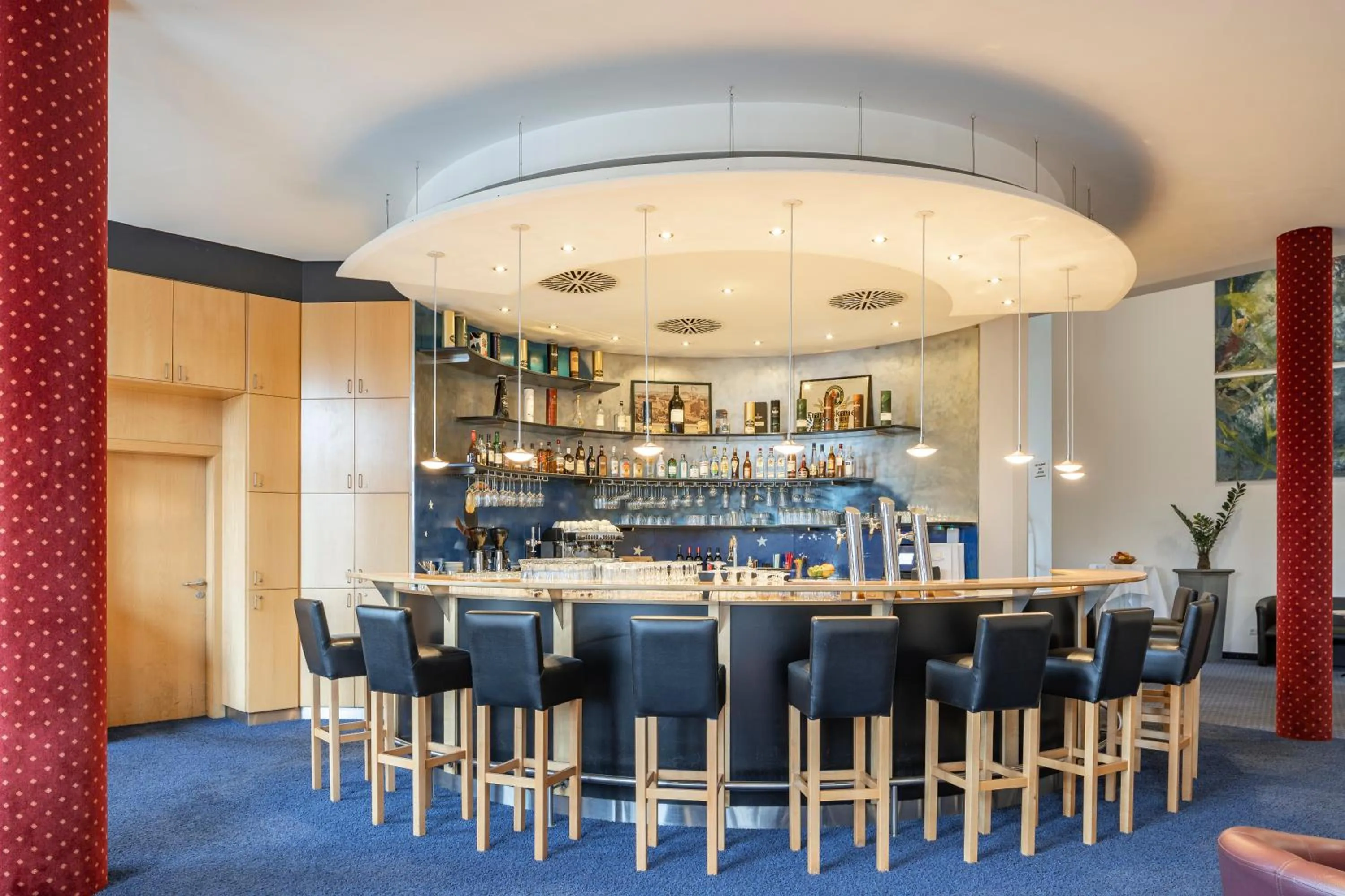 Lounge or bar in Hotel Belmondo Leipzig Airport