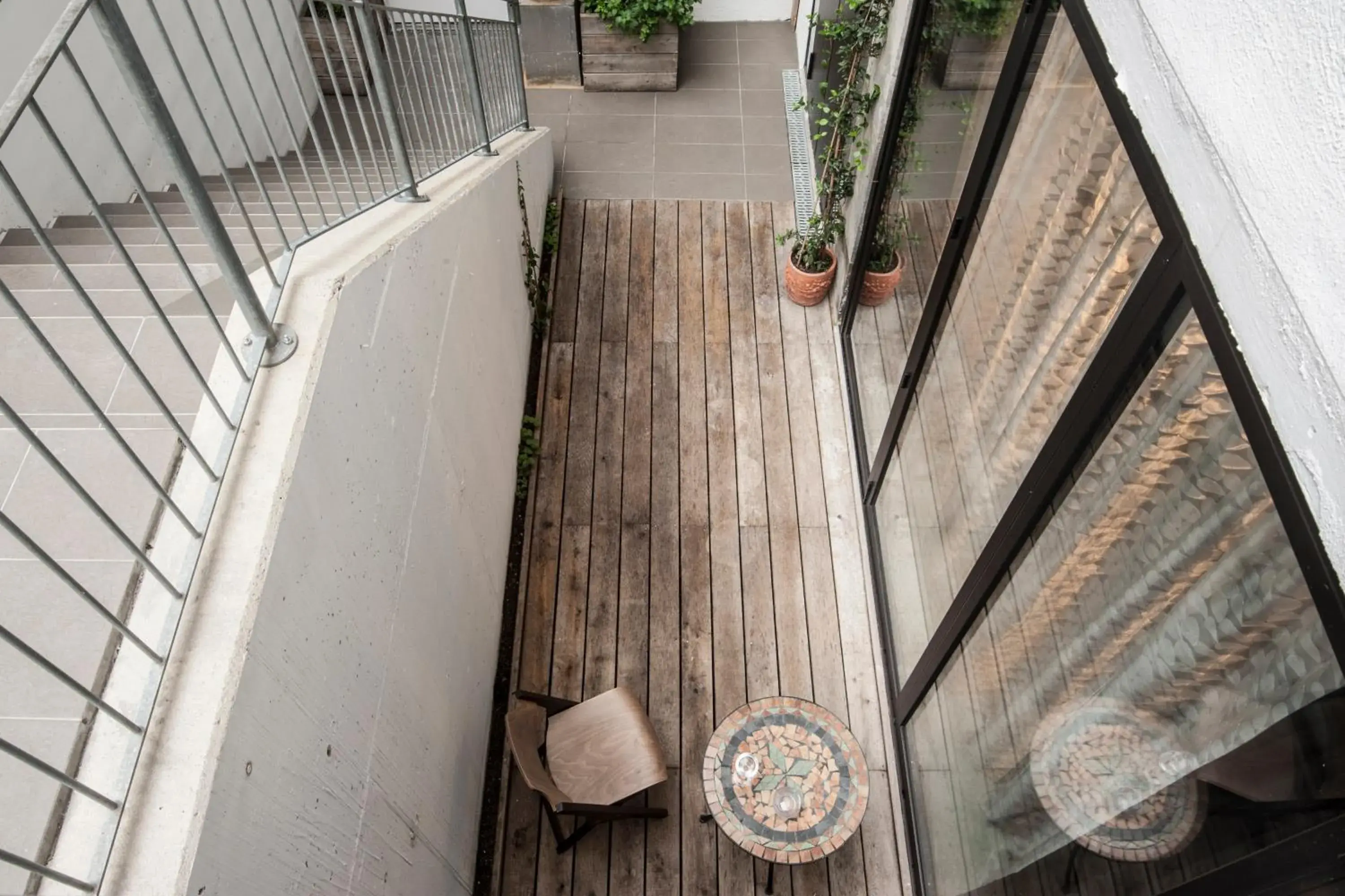 Balcony/Terrace in himmel und himmel