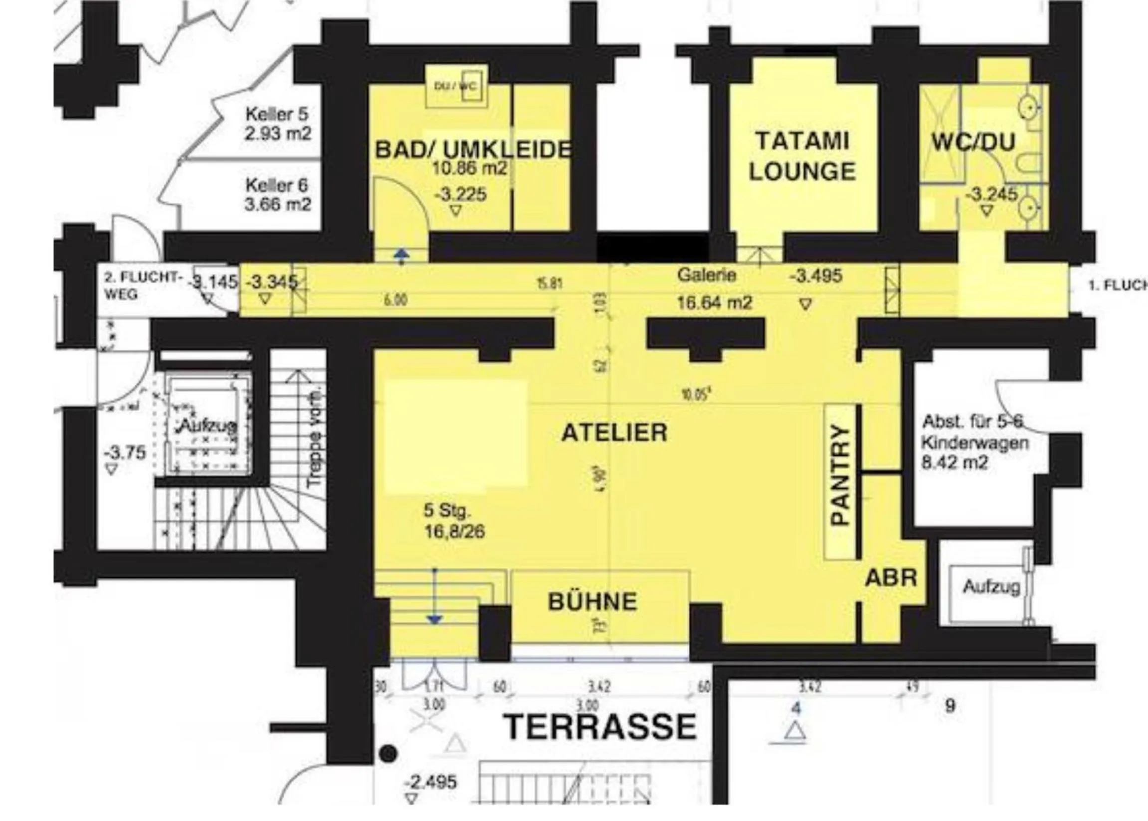 Floor plan in himmel und himmel