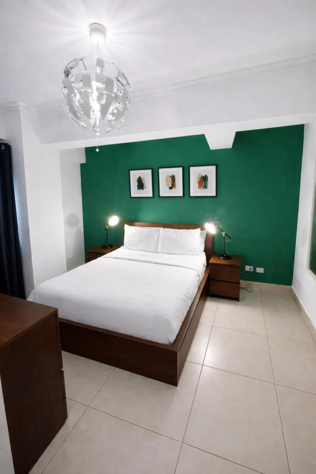 Bed in Central Park Tower