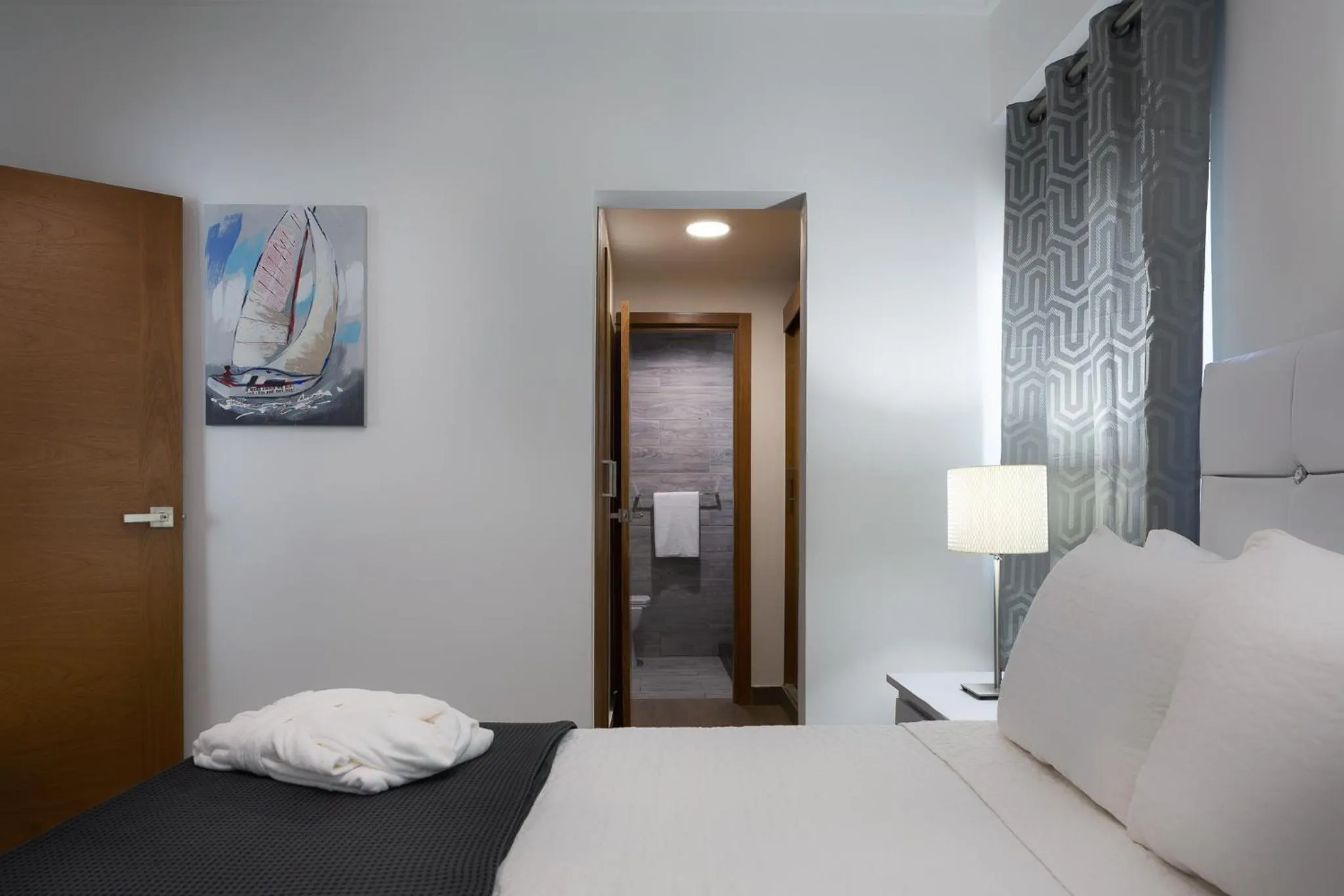 Bedroom, Bed in Central Park Tower