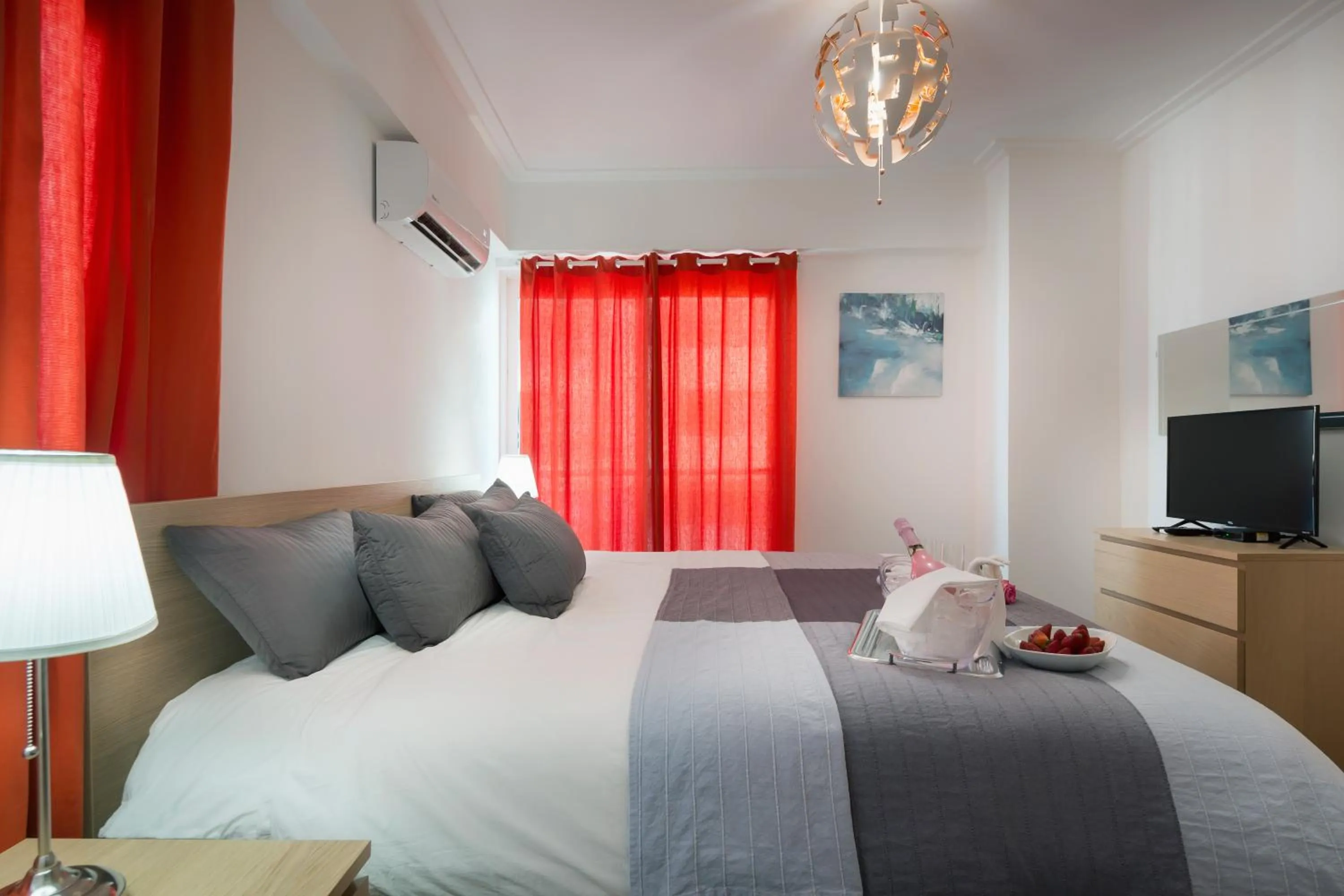 Bed in Central Park Tower