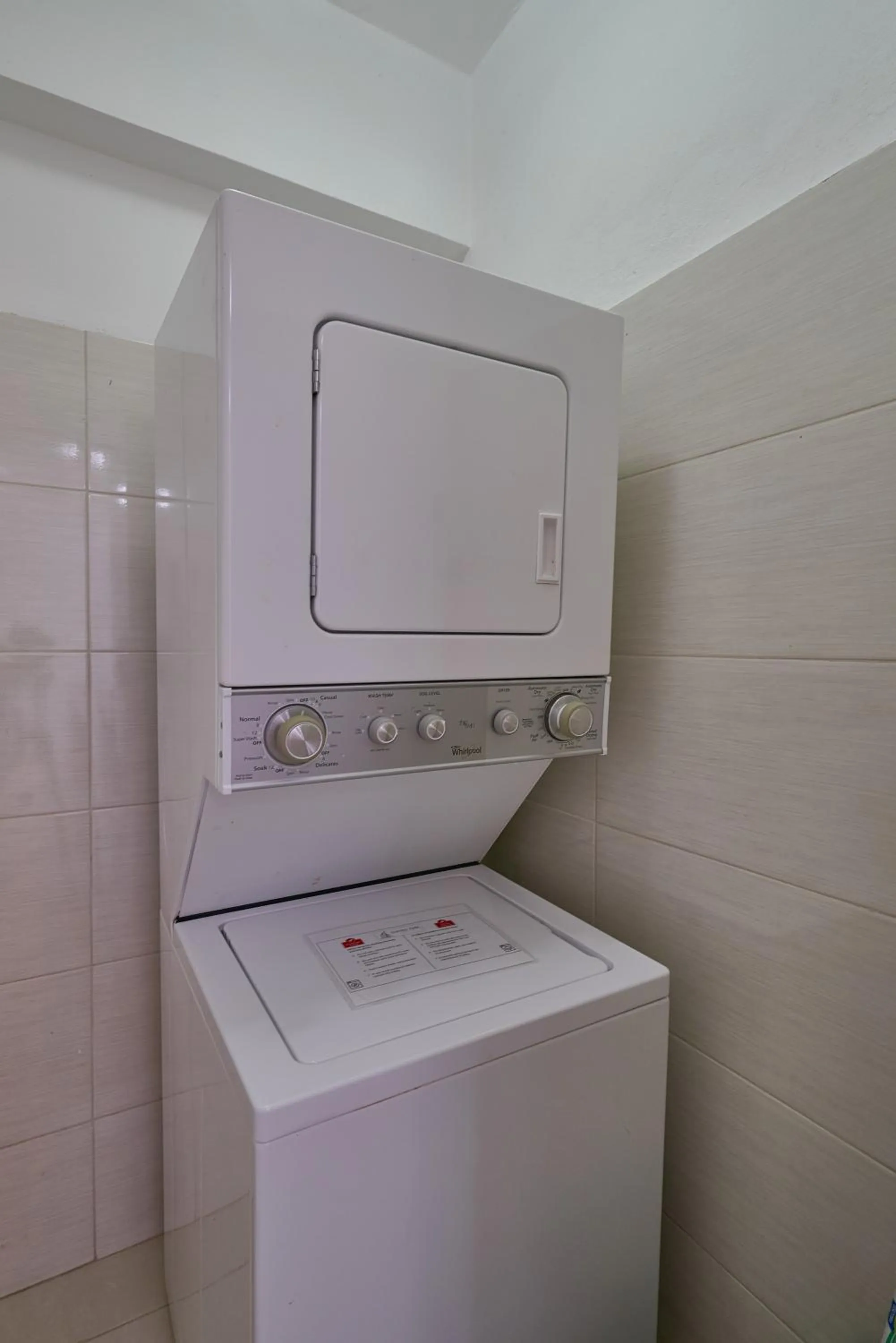 washing machine in Central Park Tower