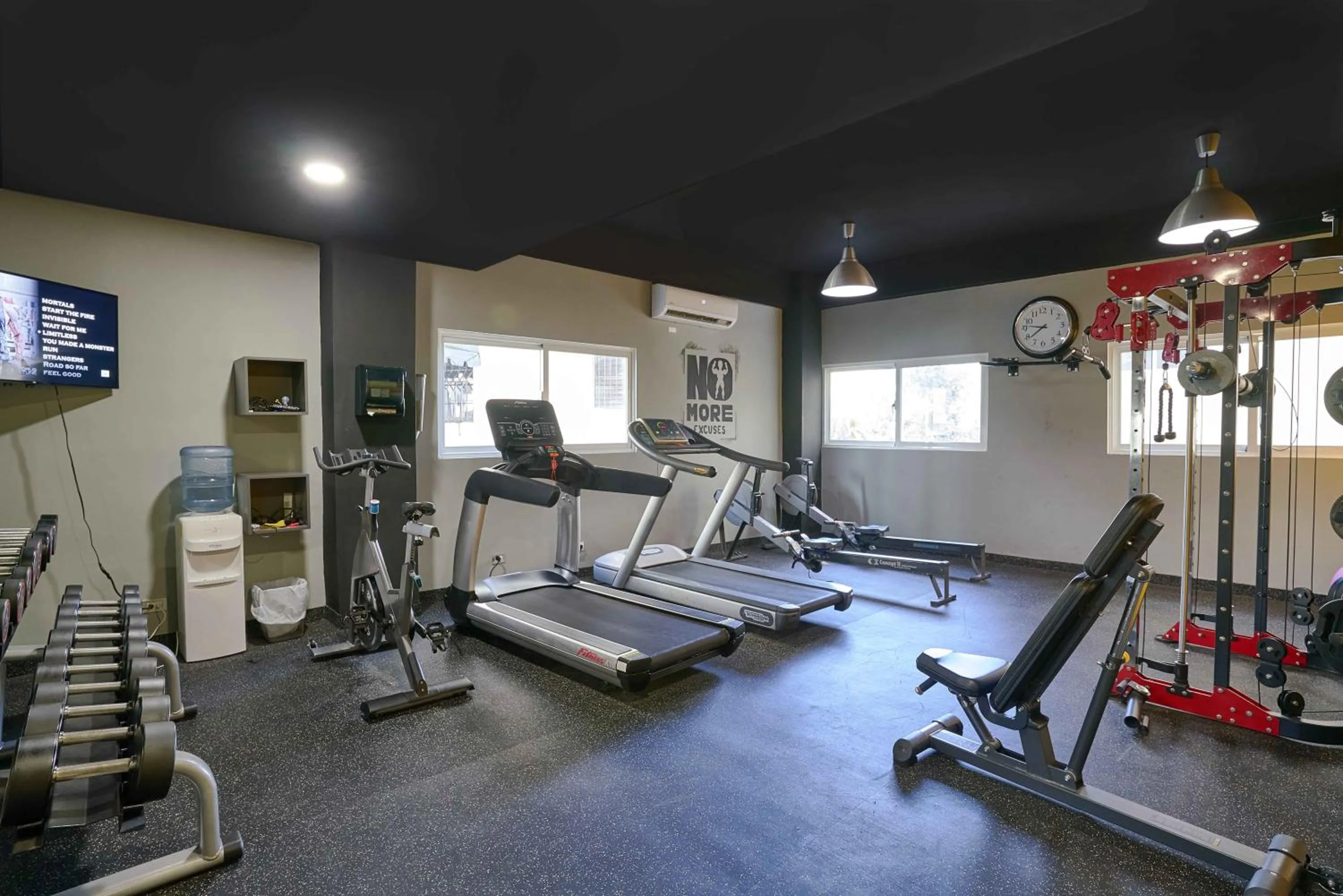 Fitness centre/facilities in Central Park Tower