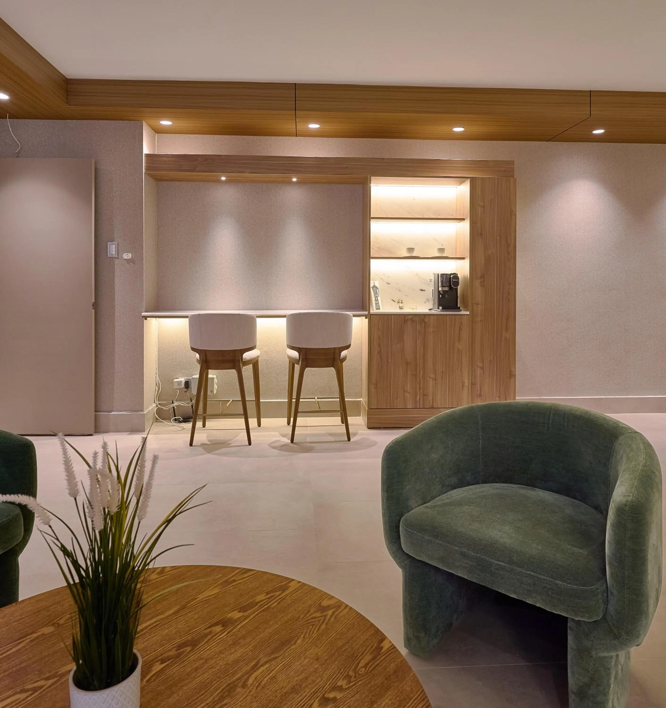 Lobby or reception in Central Park Tower