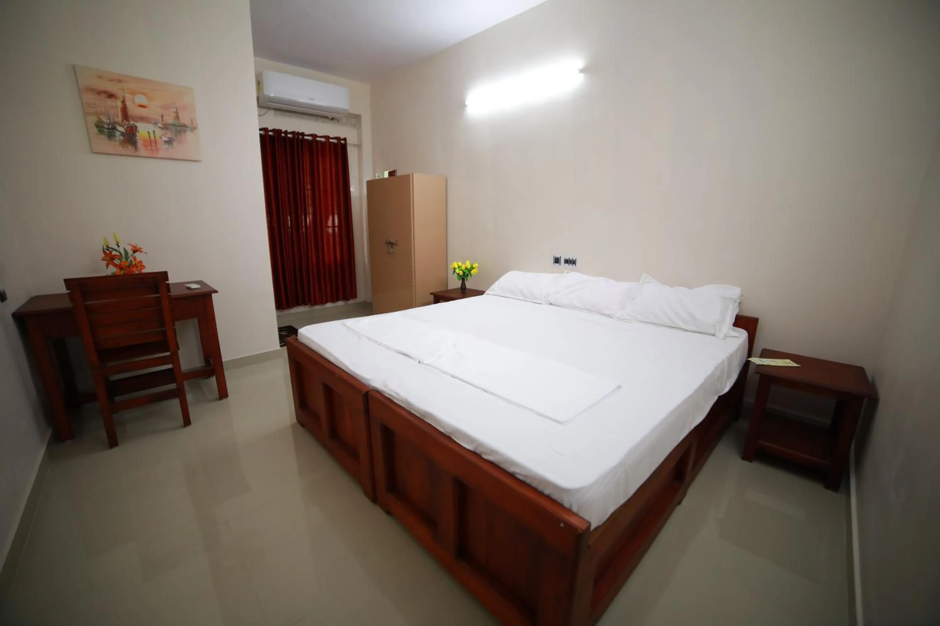 Bed in Indeevaram Residency