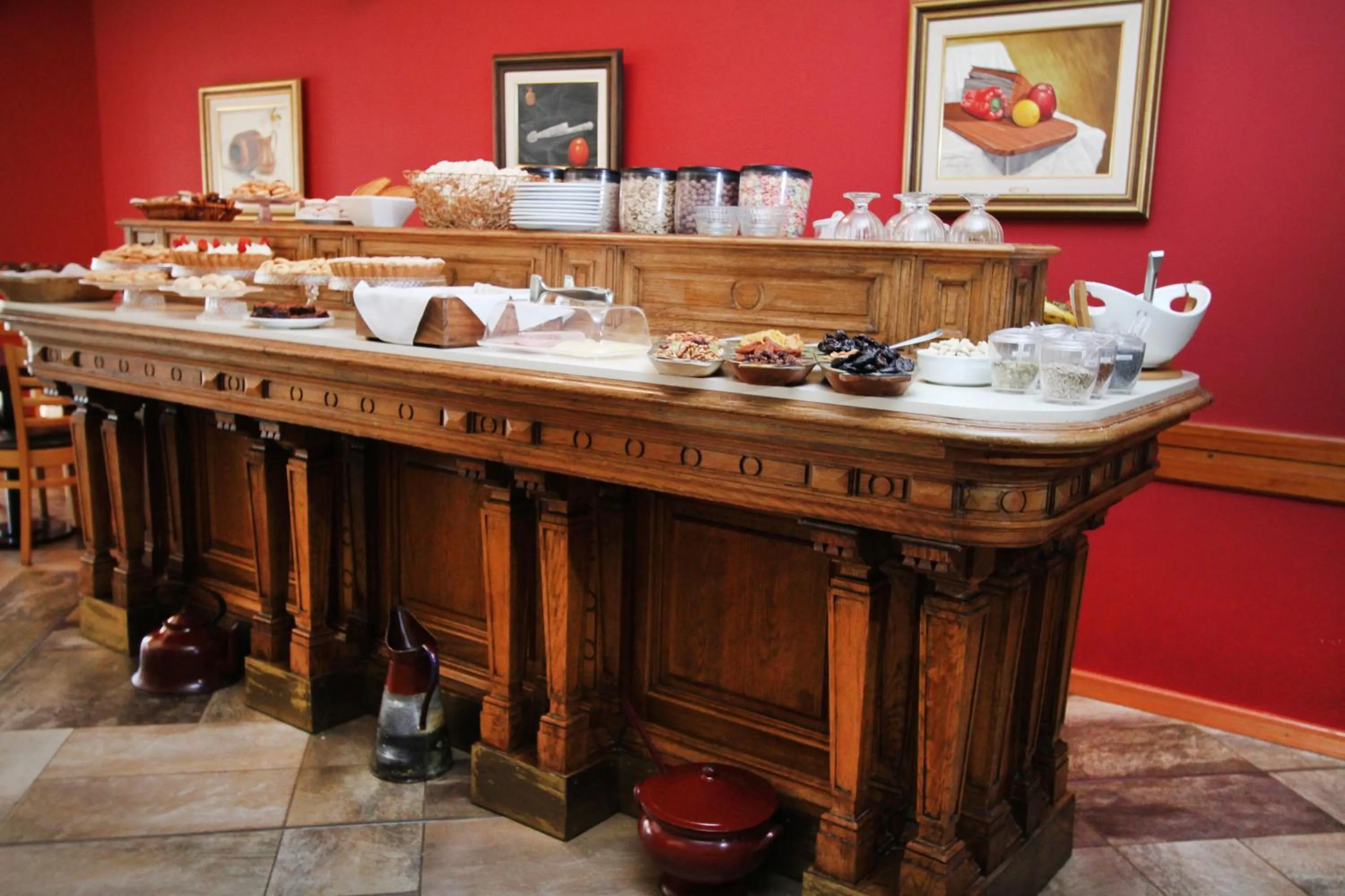 Buffet breakfast in La Campiña Club Hotel & Spa