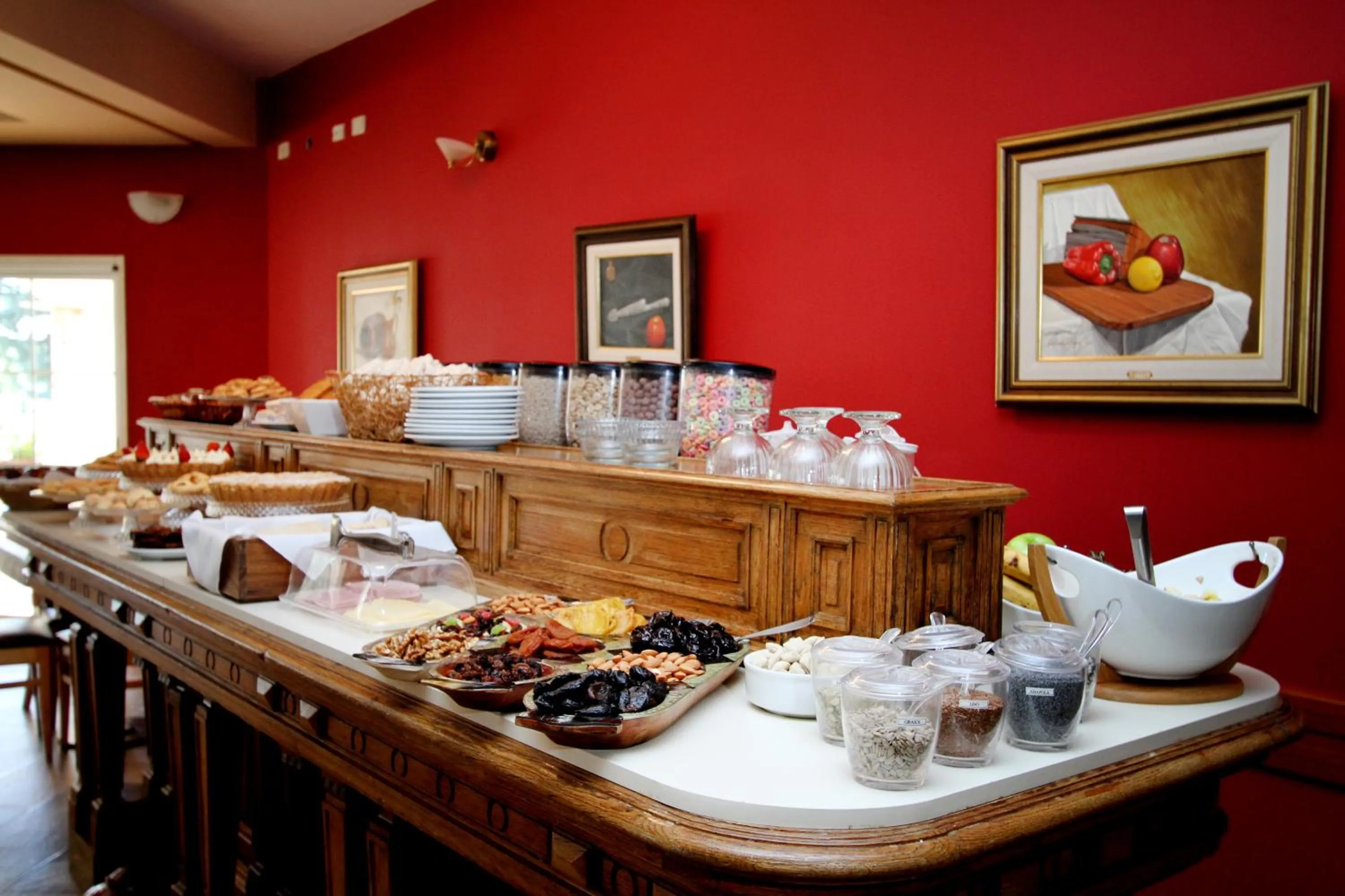 Buffet breakfast in La Campiña Club Hotel & Spa