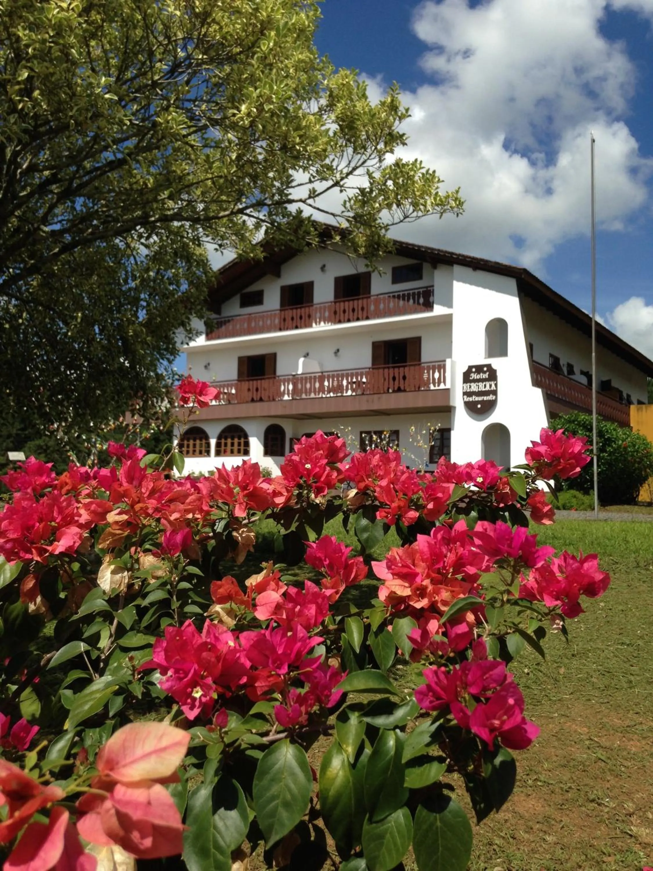 Facade/entrance in Hotel Bergblick