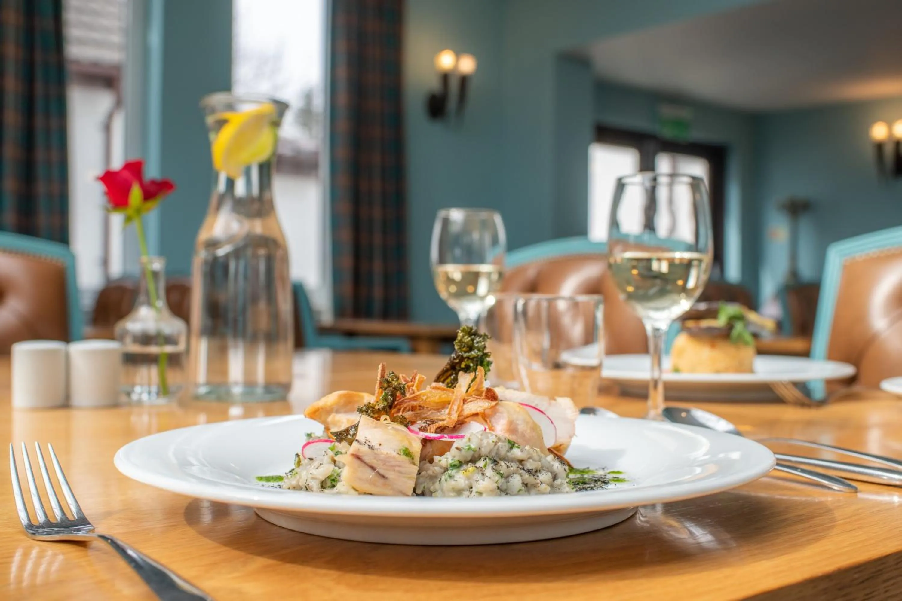 Food close-up in The Skye Inn