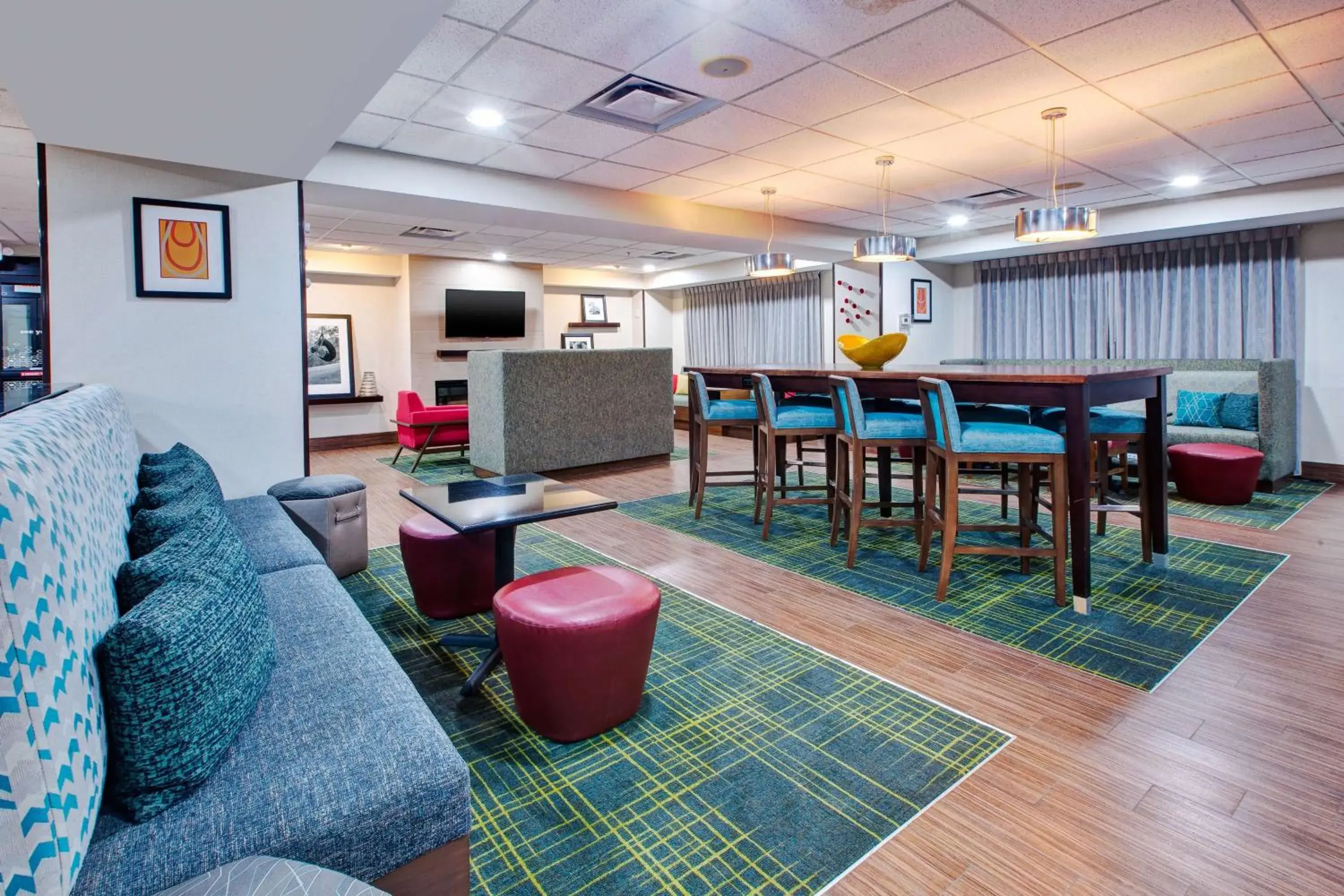Lobby or reception in Hampton Inn Clarion Lobby or reception in Hampton Inn Clarion