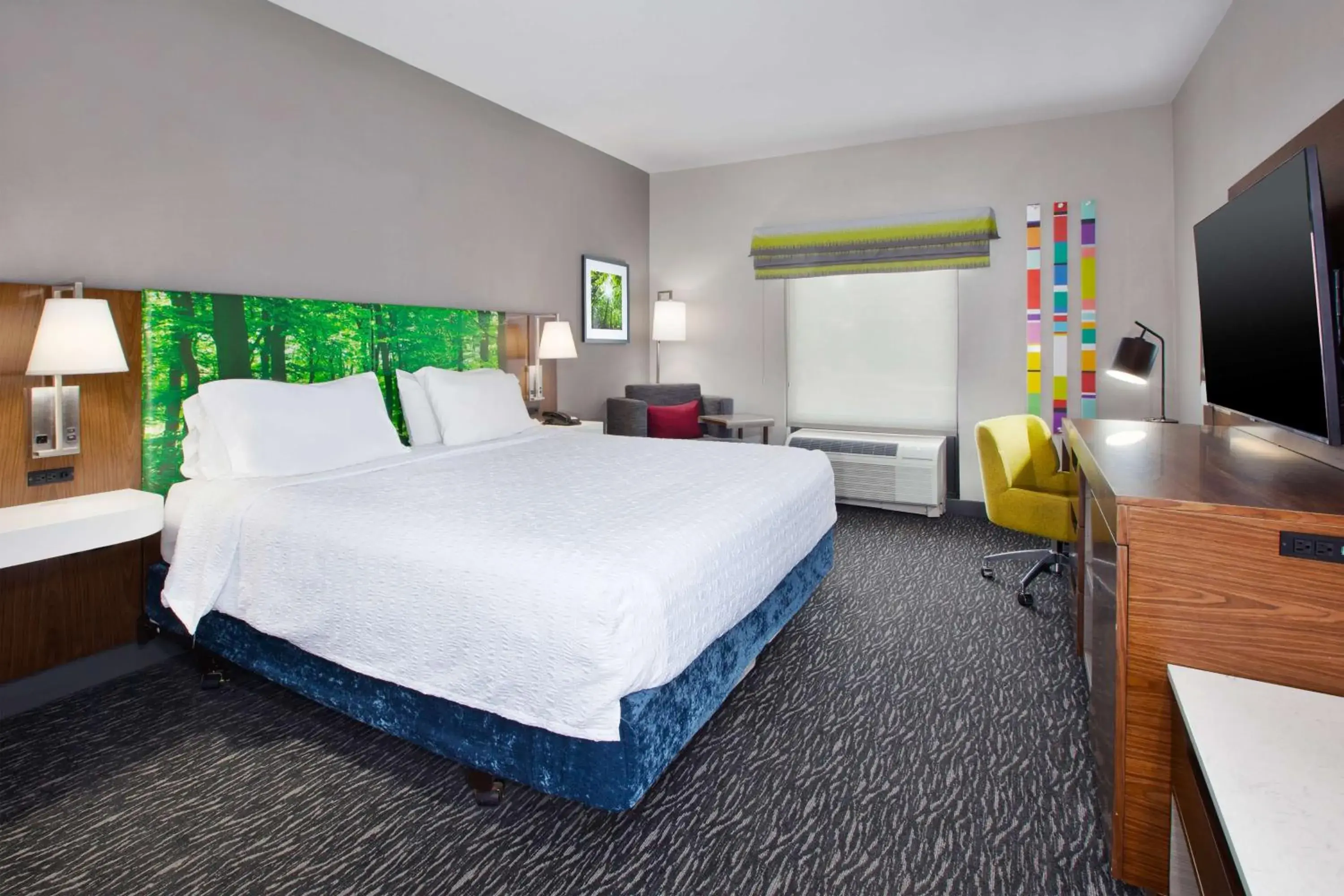 Bed in Hampton Inn Clarion Bed in Hampton Inn Clarion