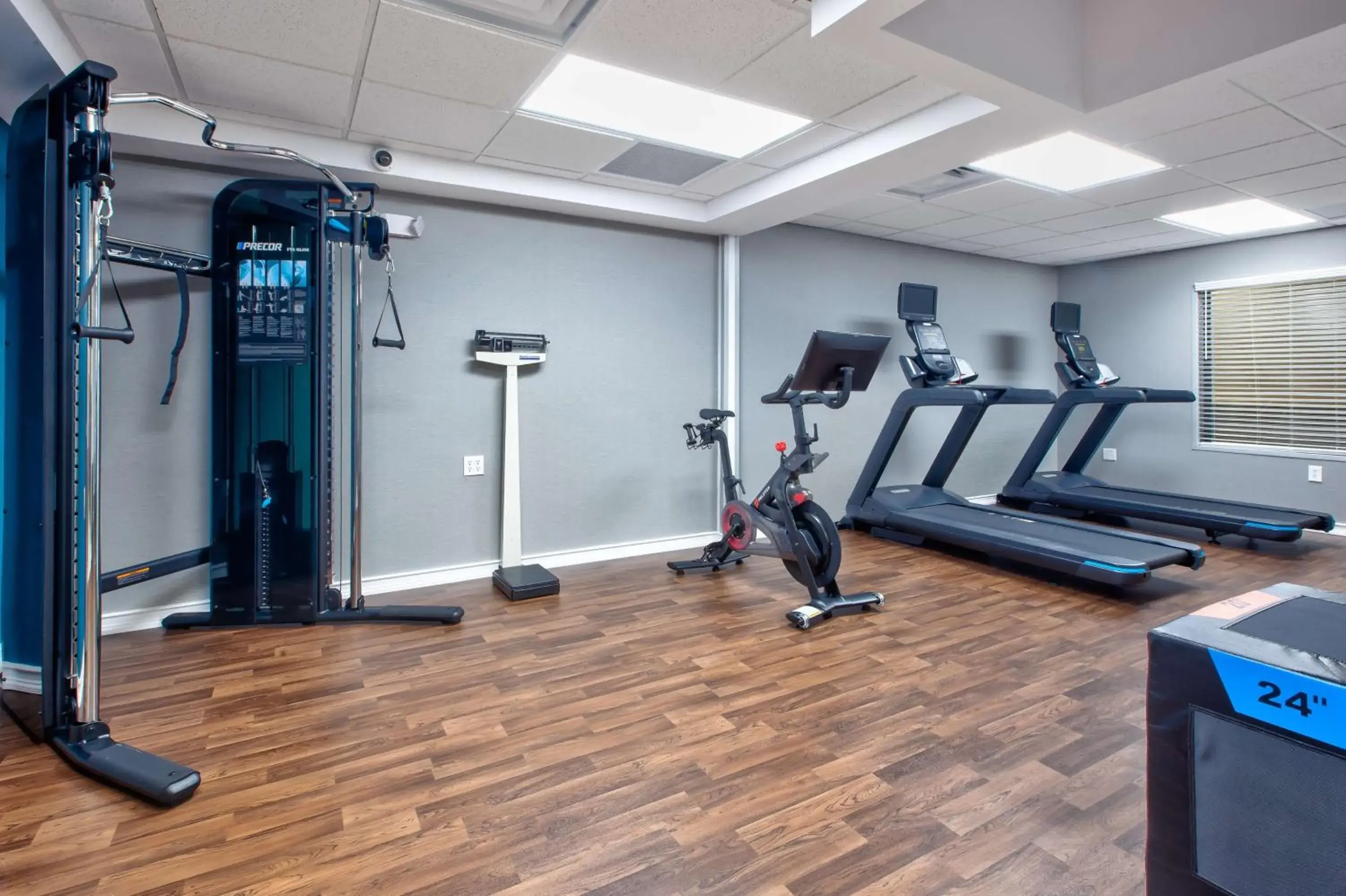 Fitness centre/facilities in Hampton Inn Clarion Fitness centre/facilities in Hampton Inn Clarion