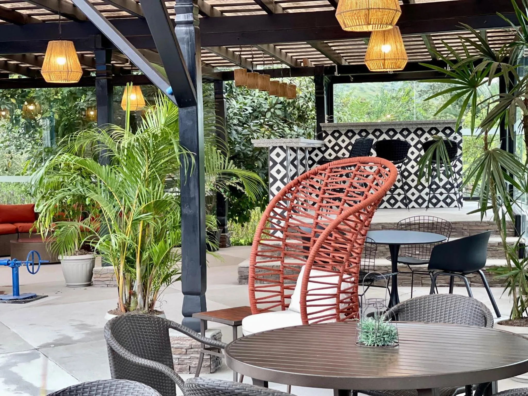 Swimming pool in Hacienda Hosteria Chorlavi