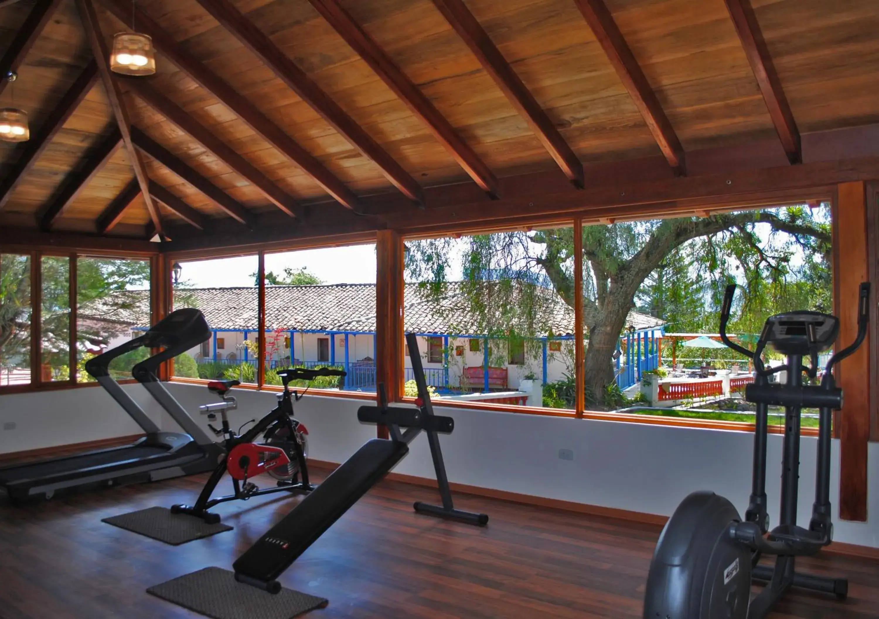 Fitness centre/facilities in Hacienda Hosteria Chorlavi Fitness centre/facilities in Hacienda Hosteria Chorlavi
