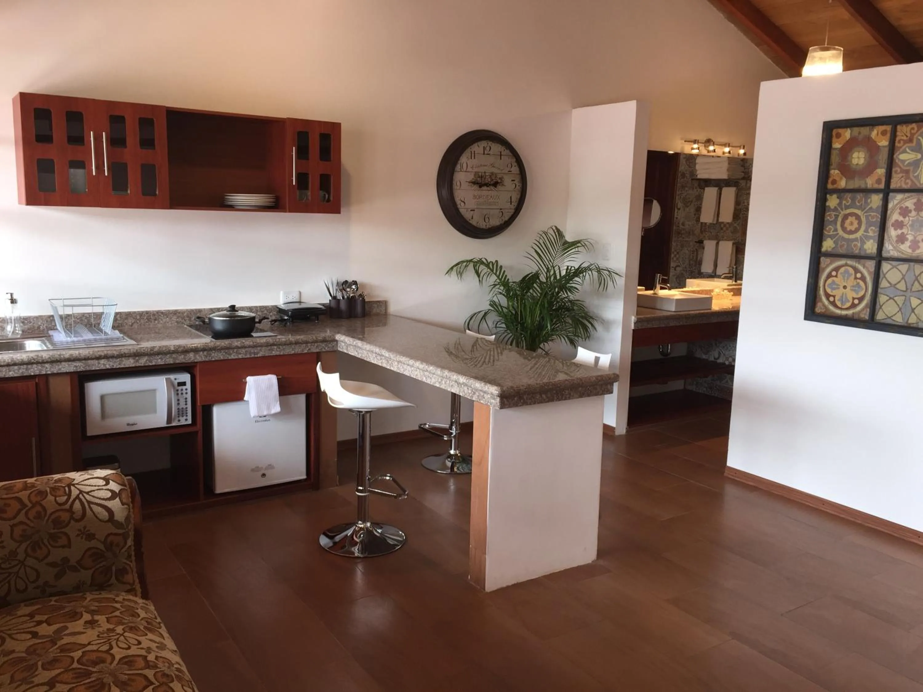 Kitchen or kitchenette in Hacienda Hosteria Chorlavi