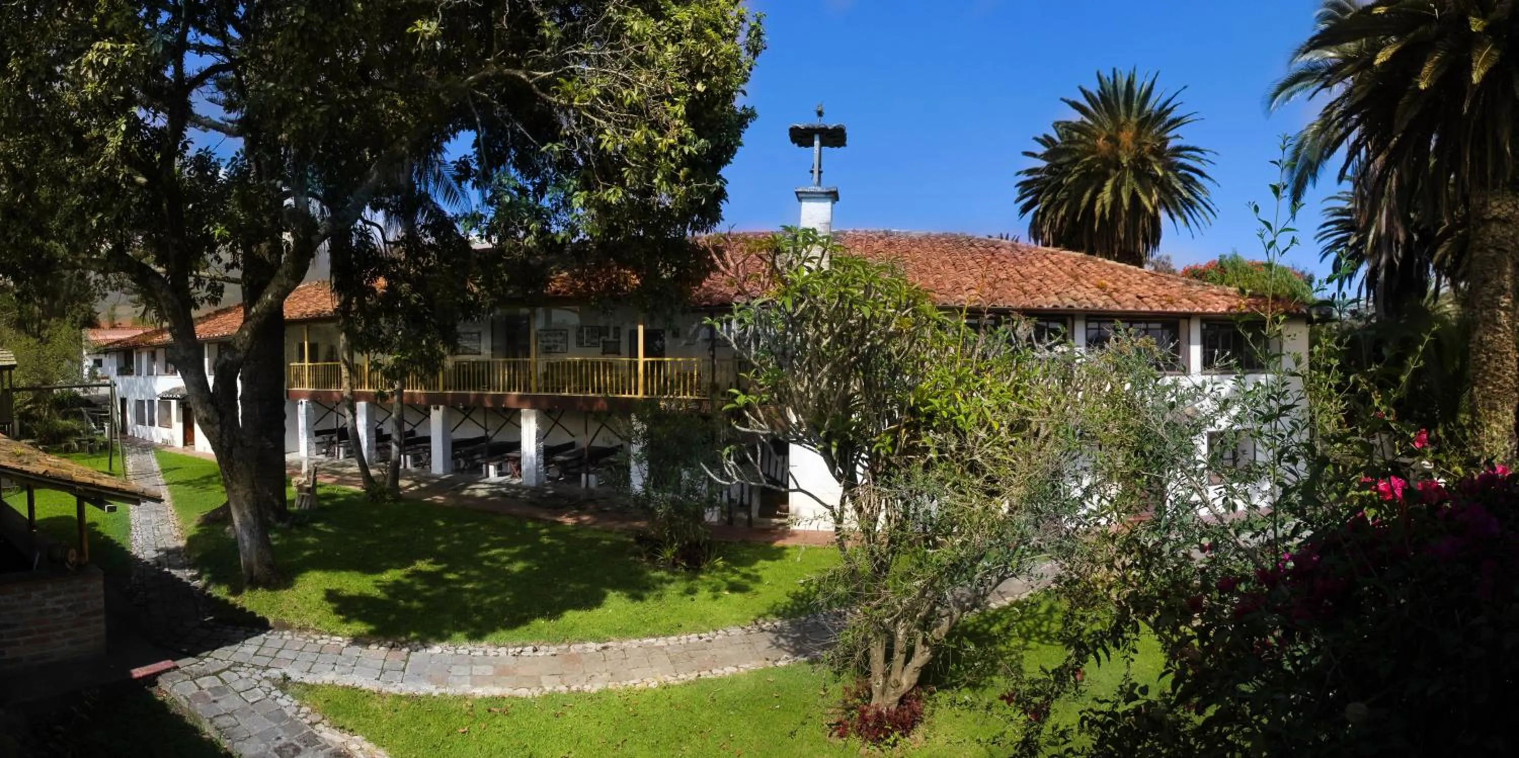 Property building in Hacienda Hosteria Chorlavi