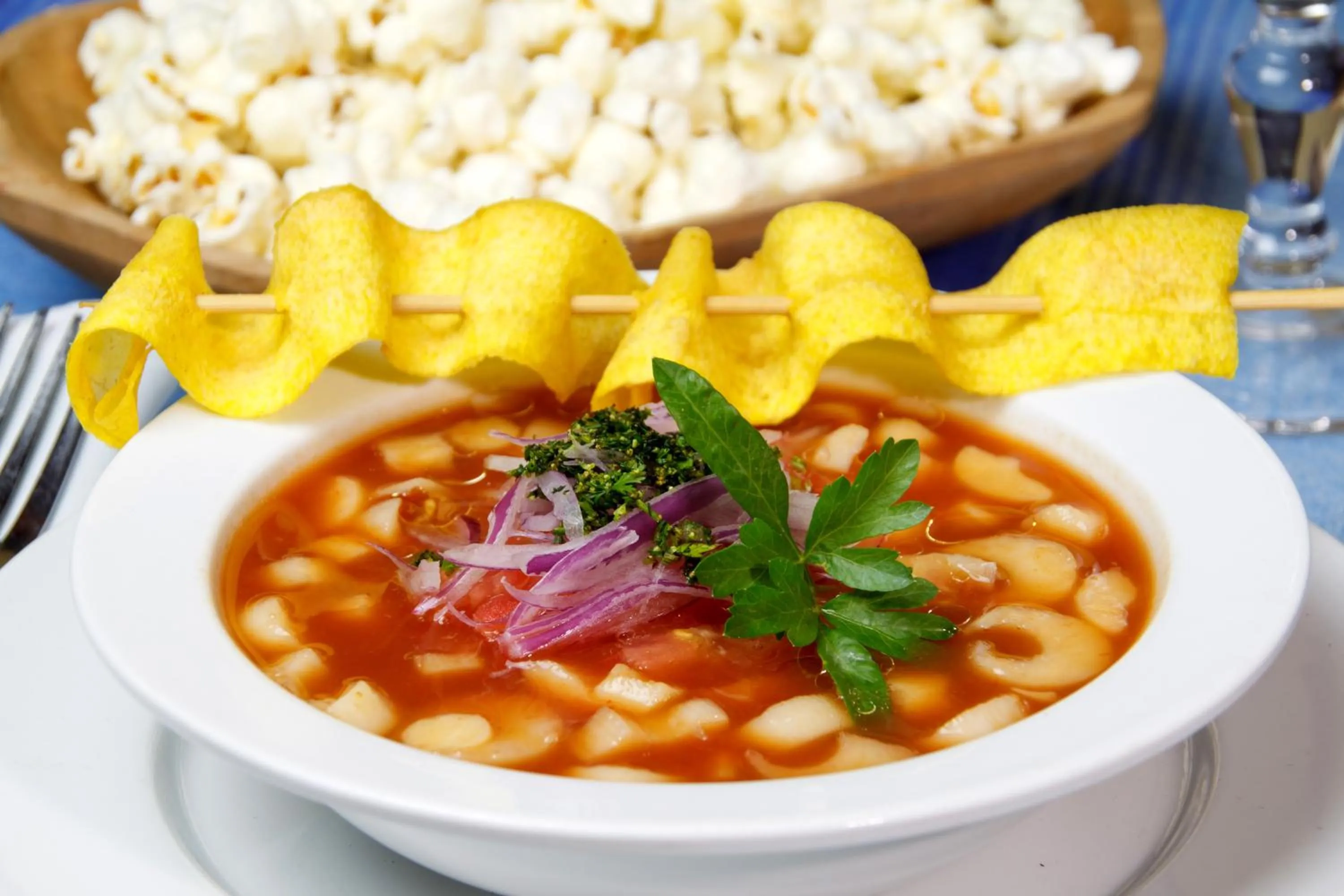 Food close-up in Hacienda Hosteria Chorlavi