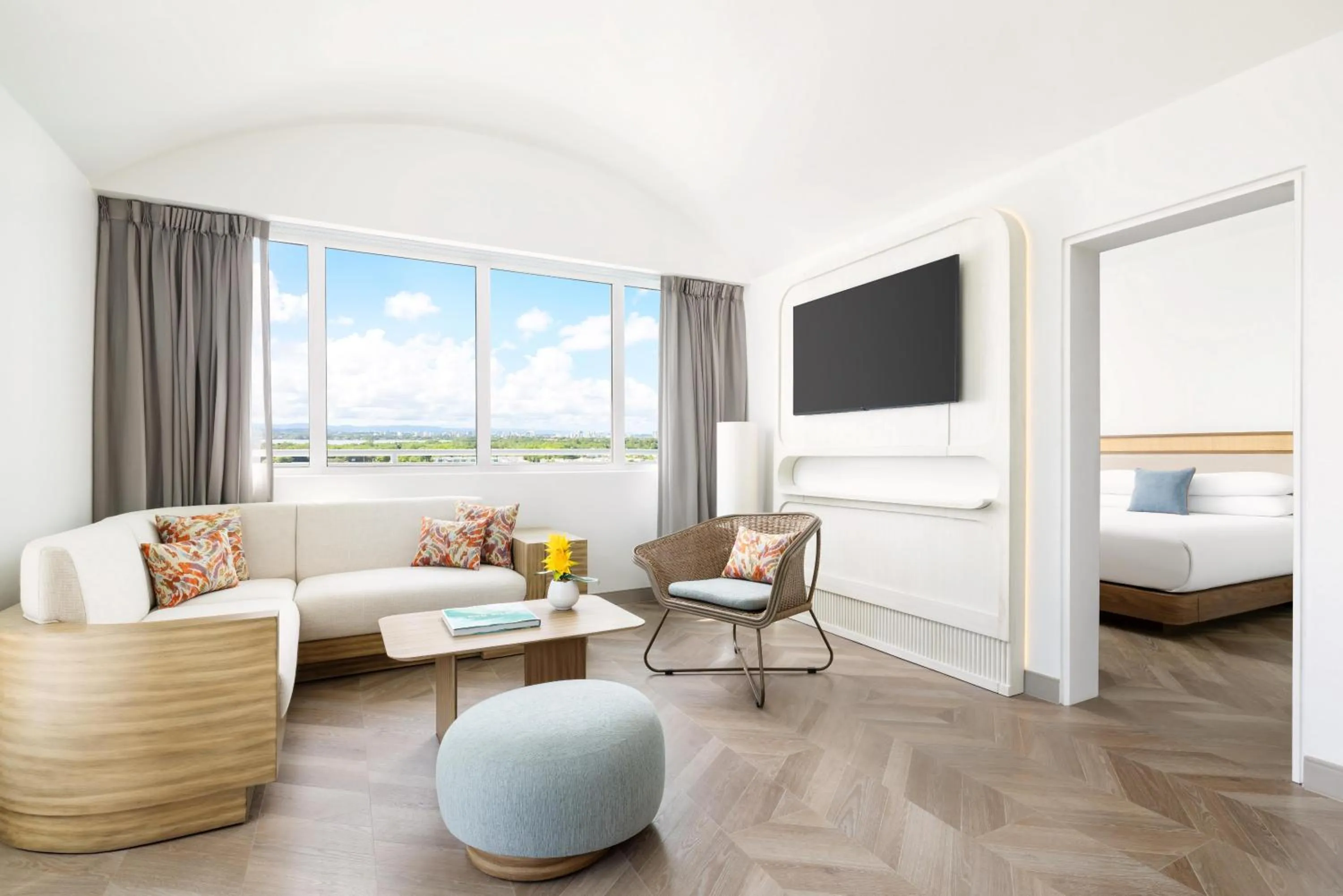 Photo of the whole room, Bed in Hyatt Centric San Juan Isla Verde