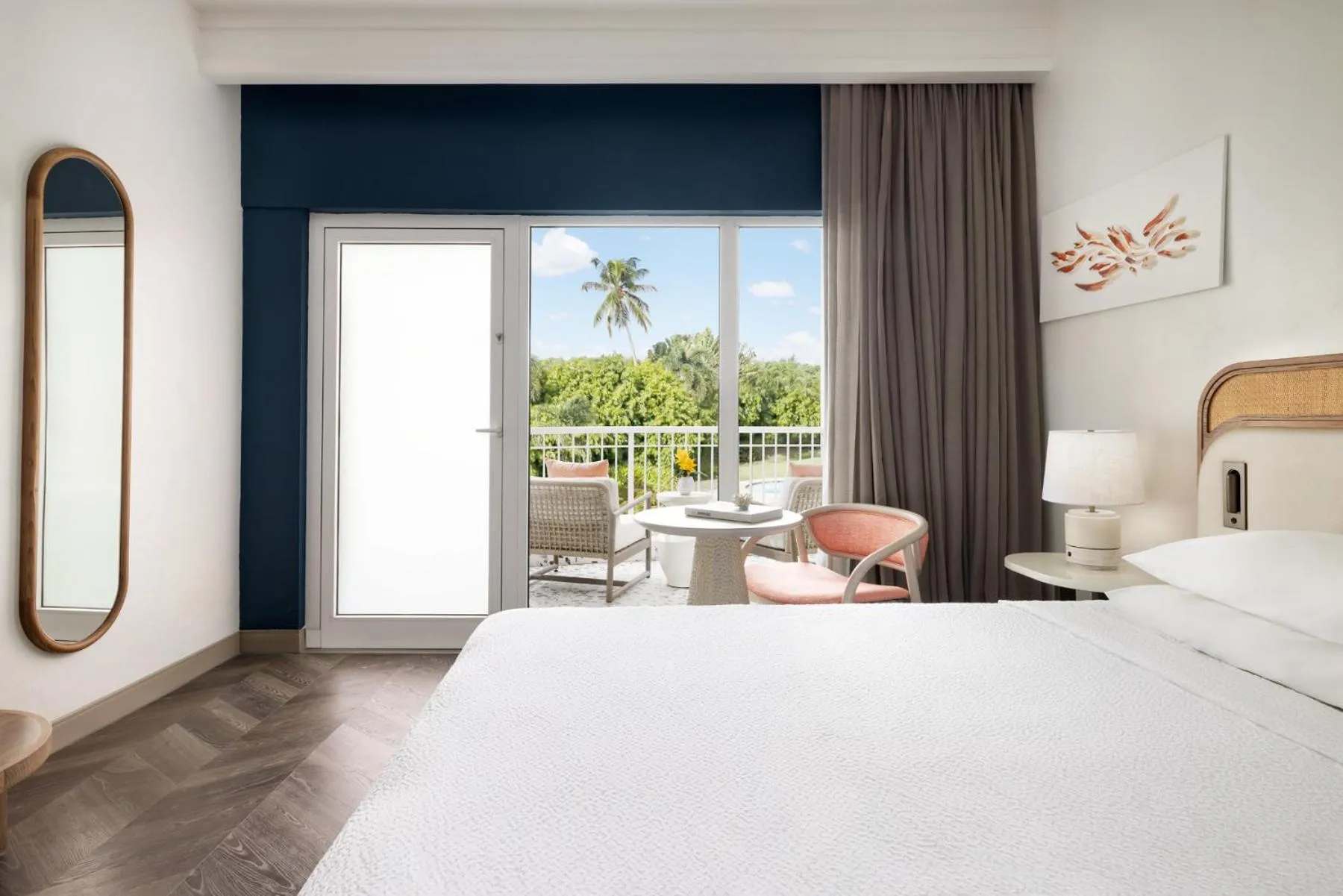 View (from property/room), Bed in Hyatt Centric San Juan Isla Verde