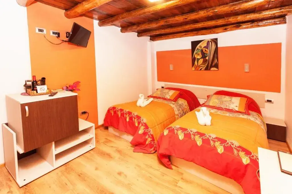 Twin Room in Casona les Pleiades Twin Room in Casona les Pleiades