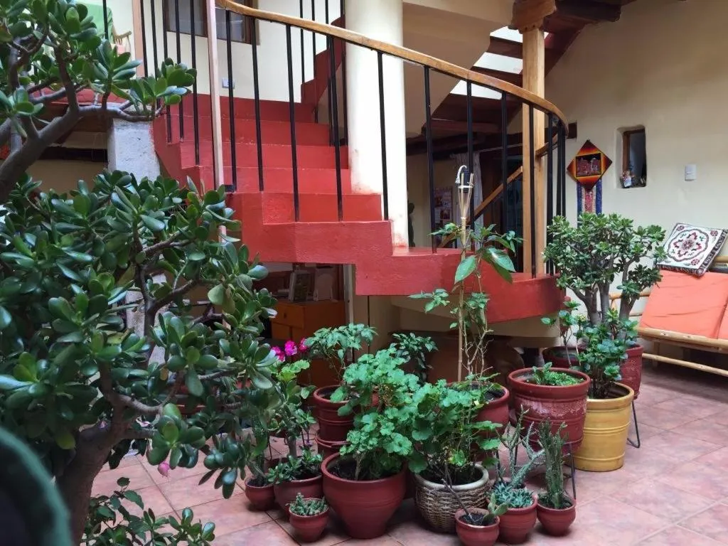 Patio in Casona les Pleiades