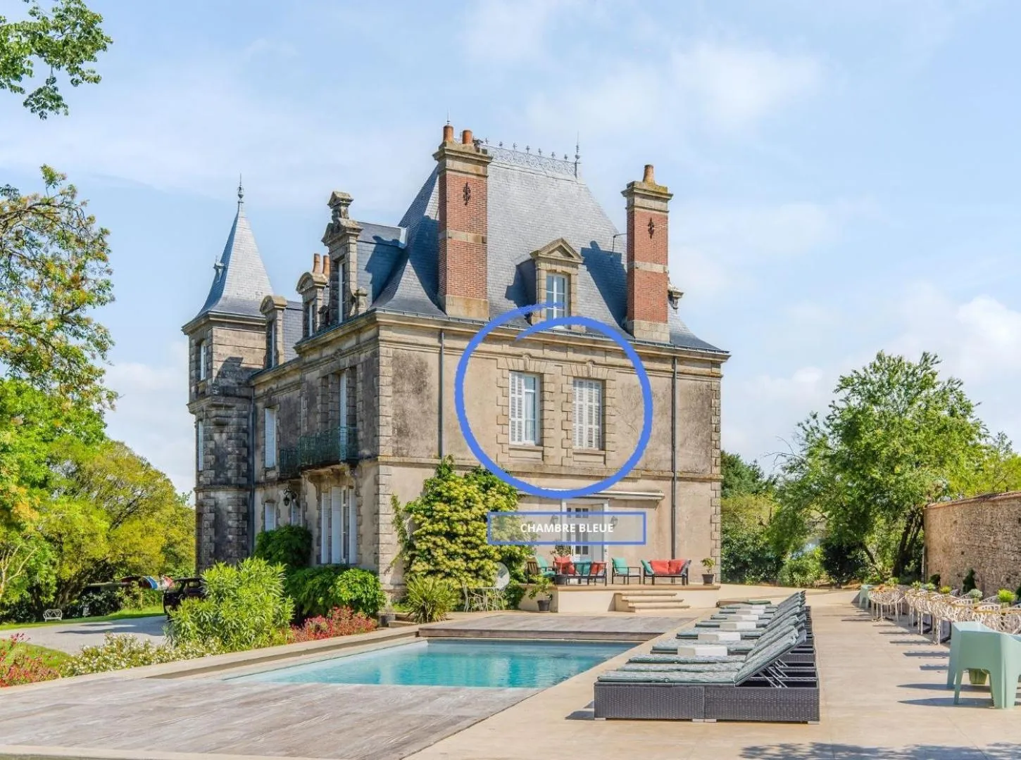 Landmark view in Le Château des Tourelles en Vendée