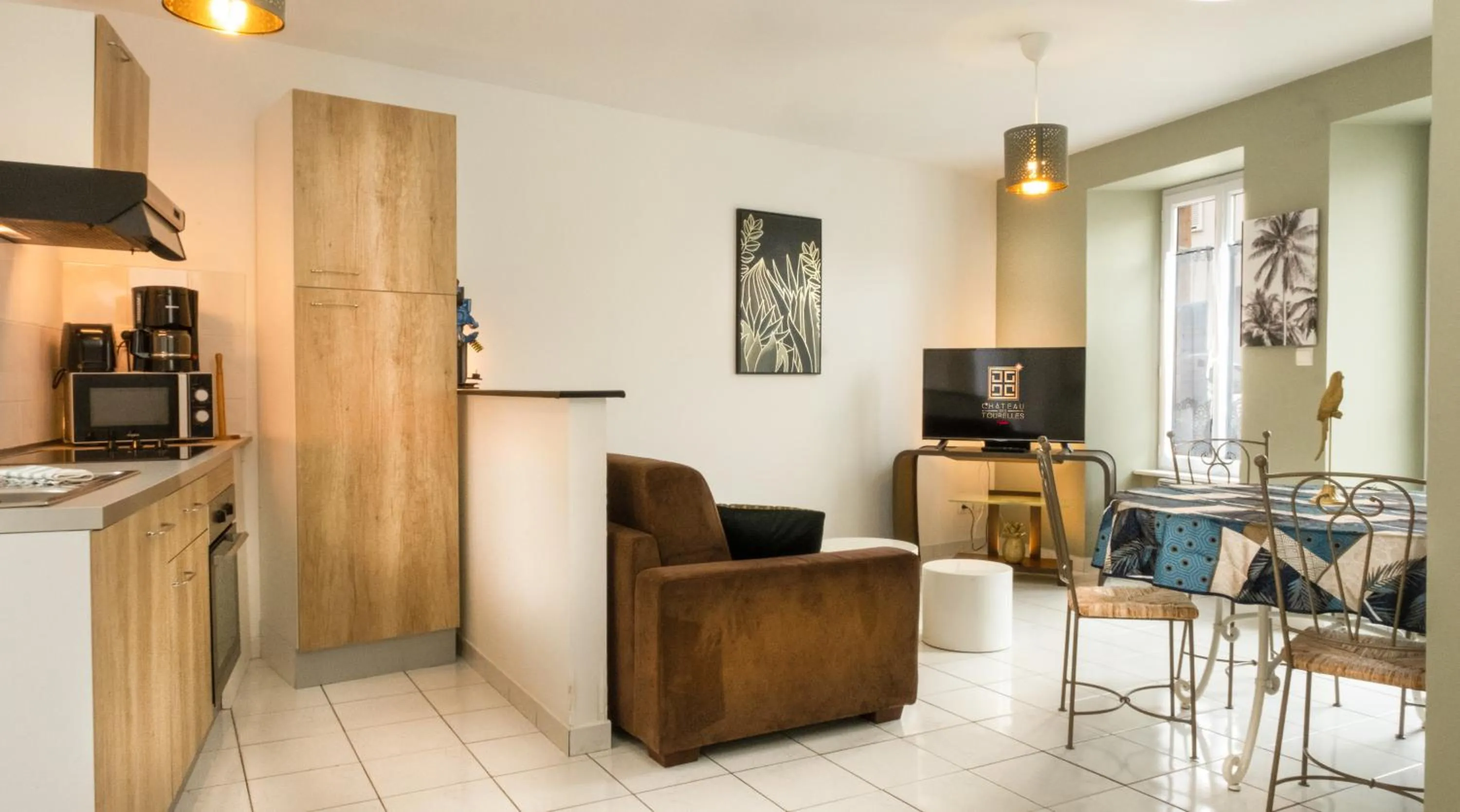 Living room in Le Château des Tourelles en Vendée