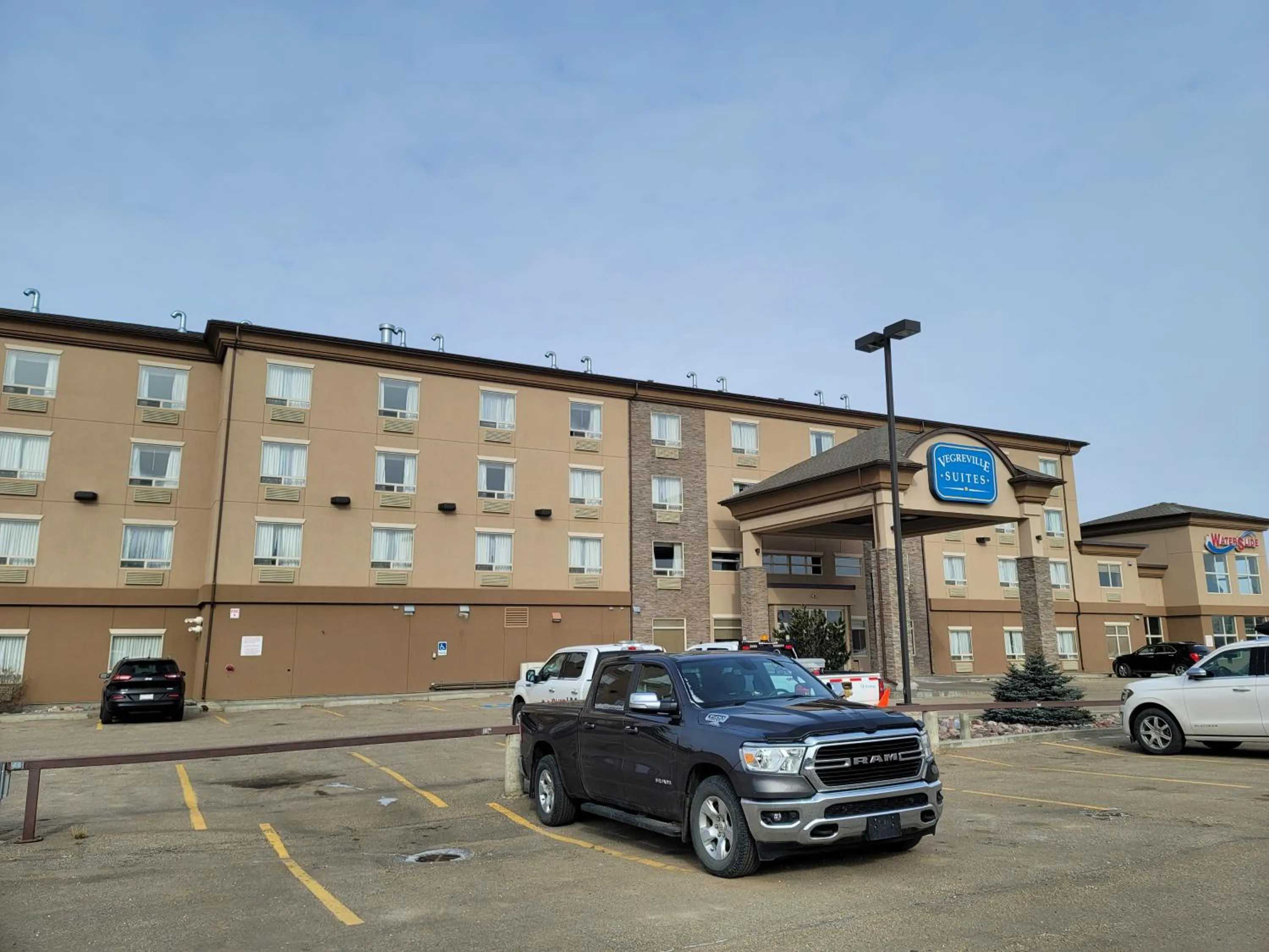 Property building in Vegreville Suites