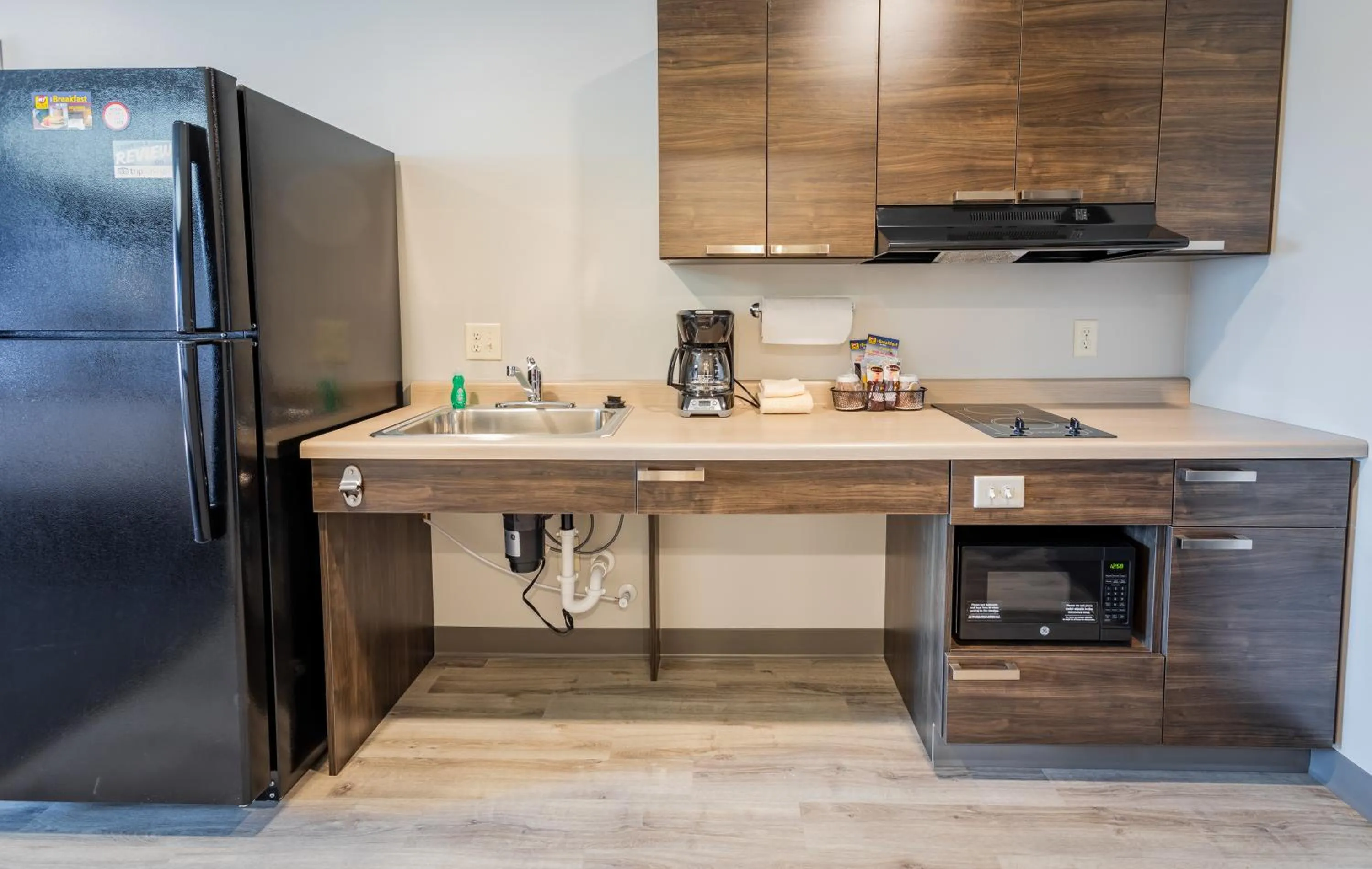 Kitchen or kitchenette in My Place Hotel-Colorado Springs,CO