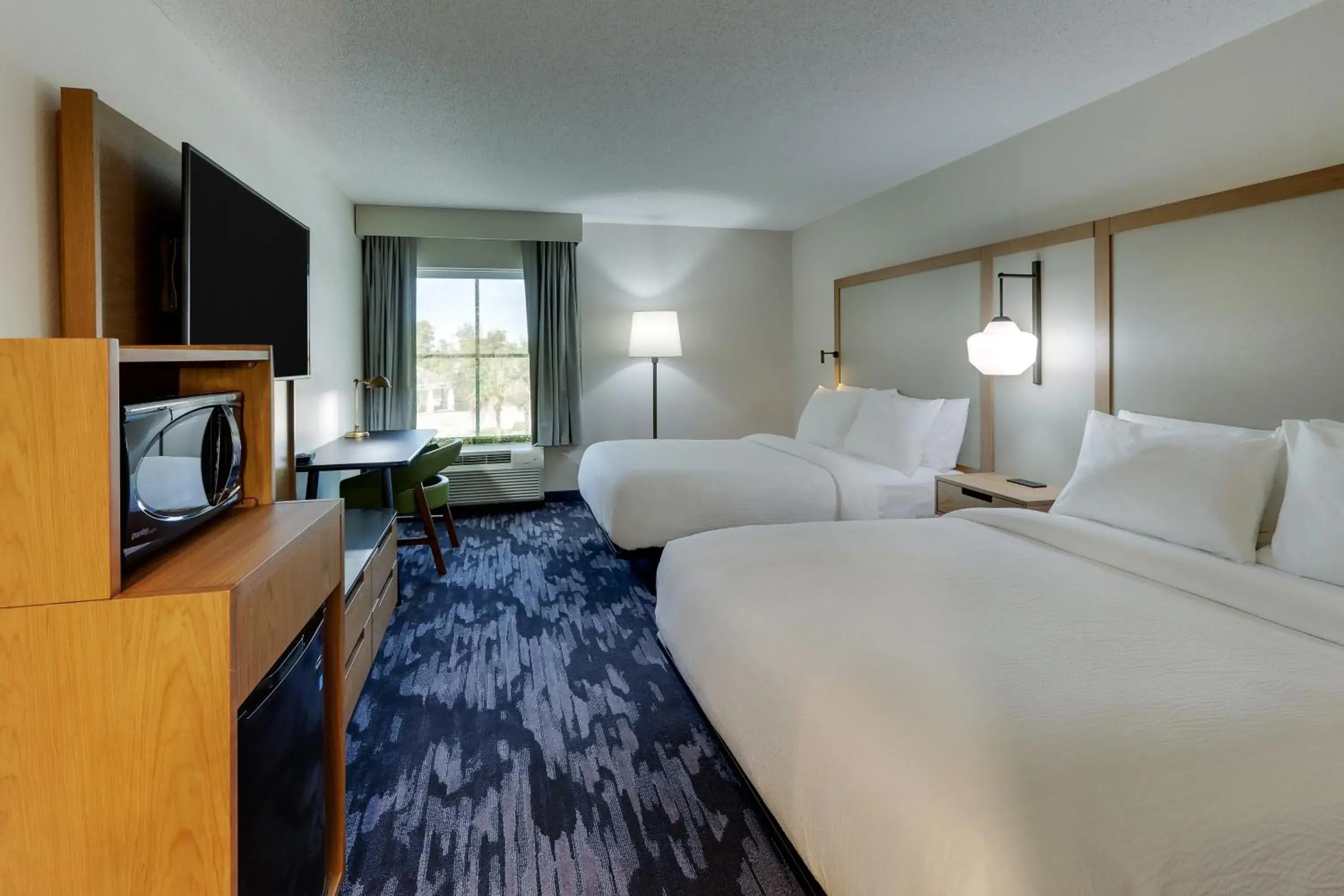 Queen Room with Two Queen Beds - Hearing Accessible in Fairfield Inn & Suites Southport Queen Room with Two Queen Beds - Hearing Accessible in Fairfield Inn & Suites Southport