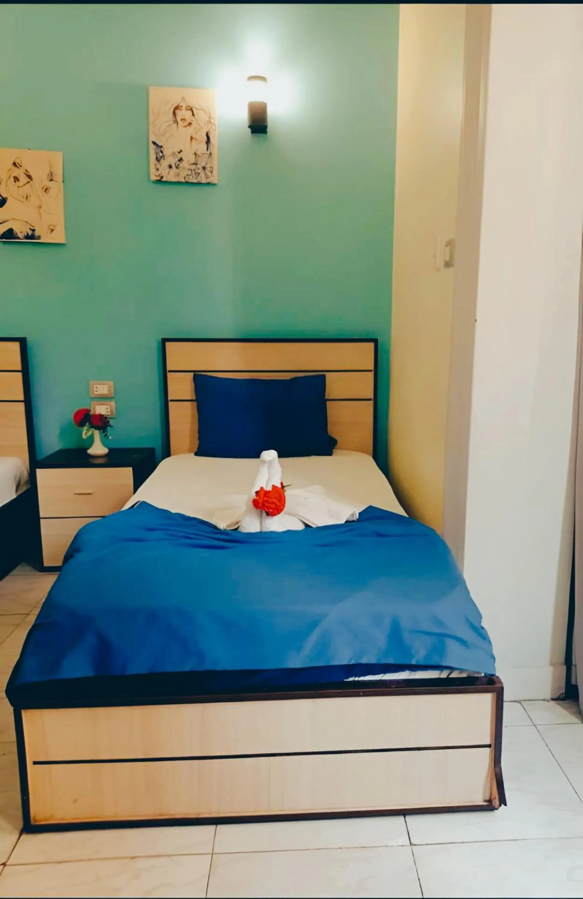 Bed in Hostgram Hotel