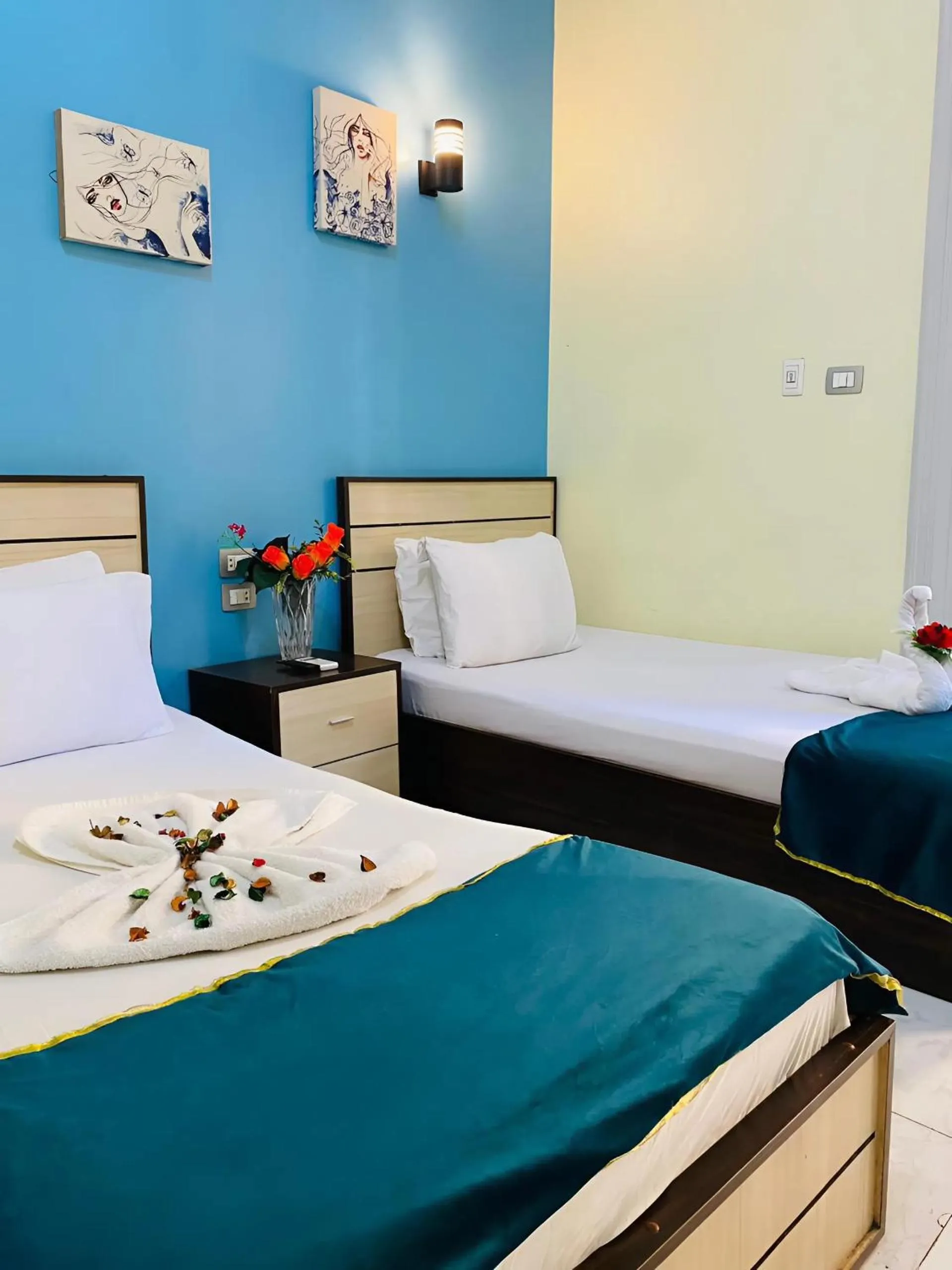 Bed in Hostgram Hotel