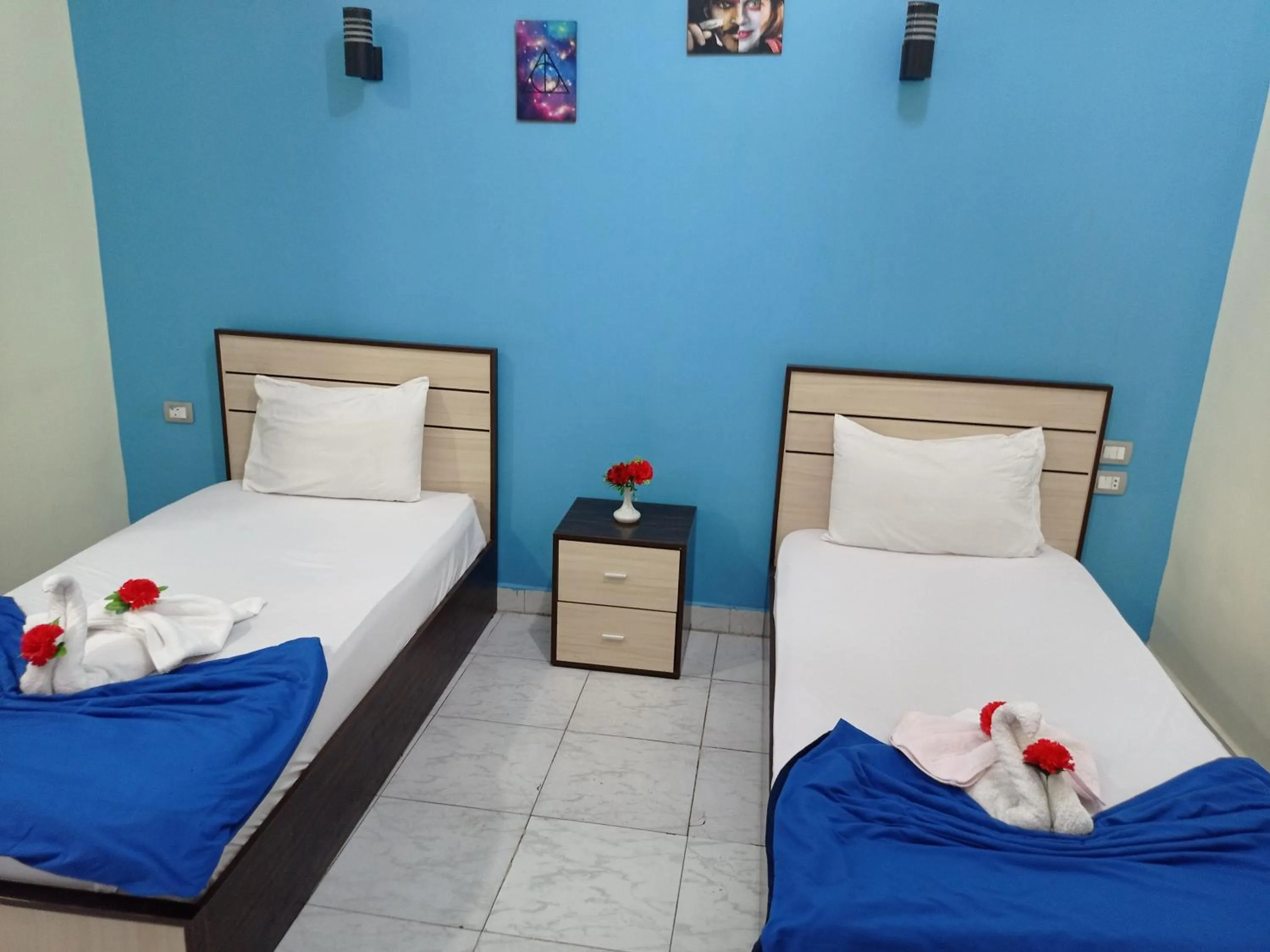 Bed in Hostgram Hotel