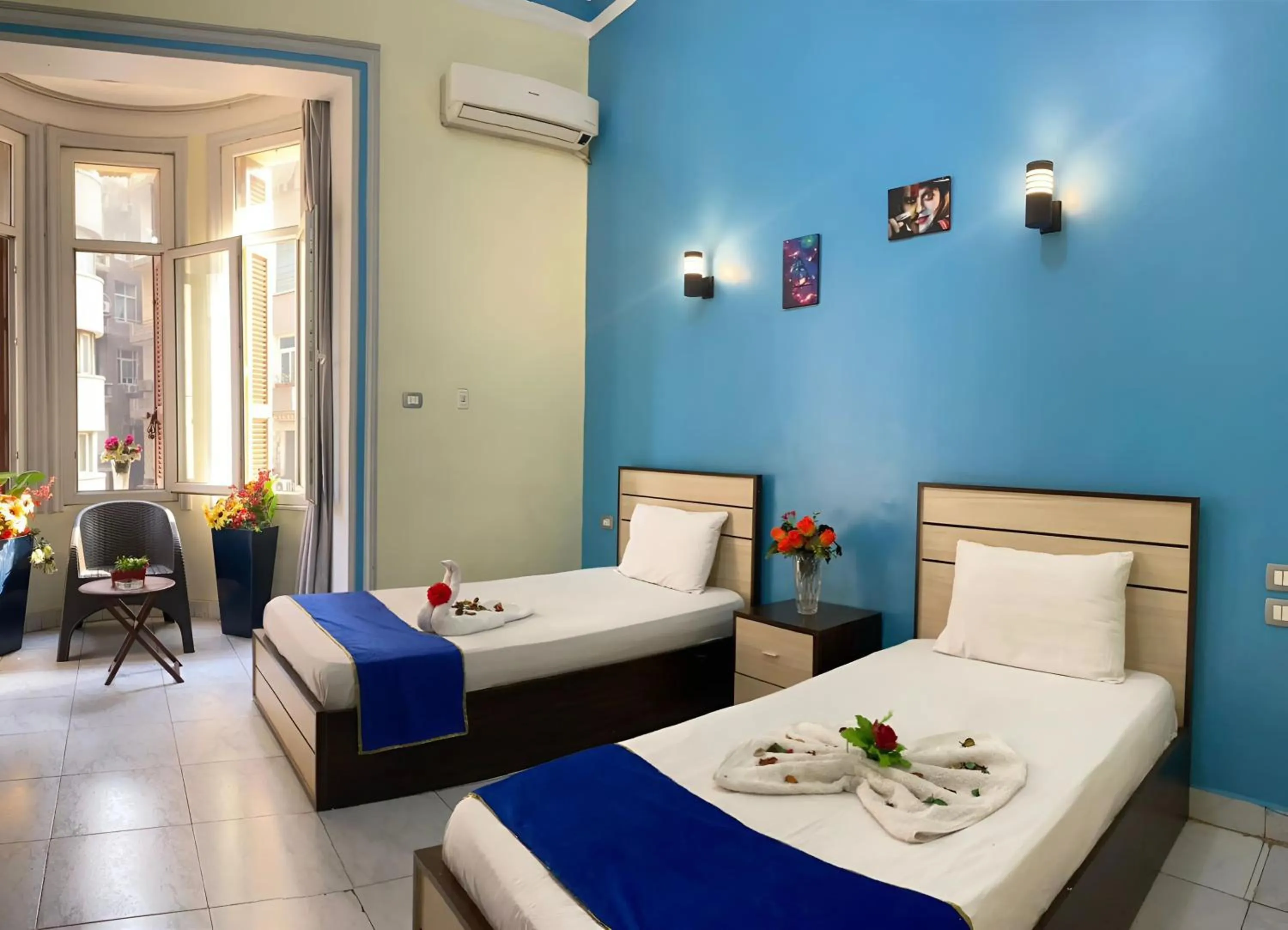 Bed in Hostgram Hotel