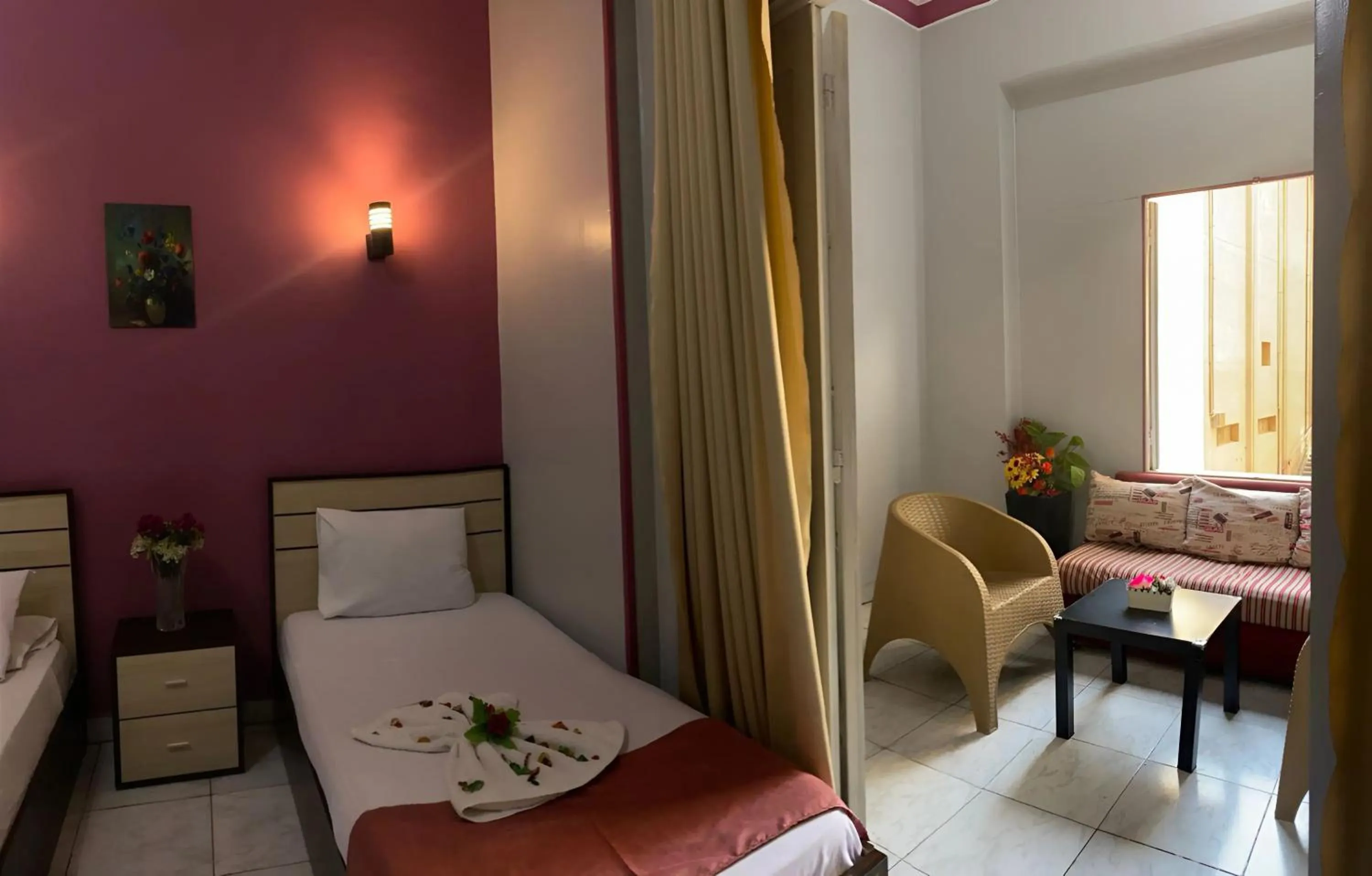 Bed in Hostgram Hotel