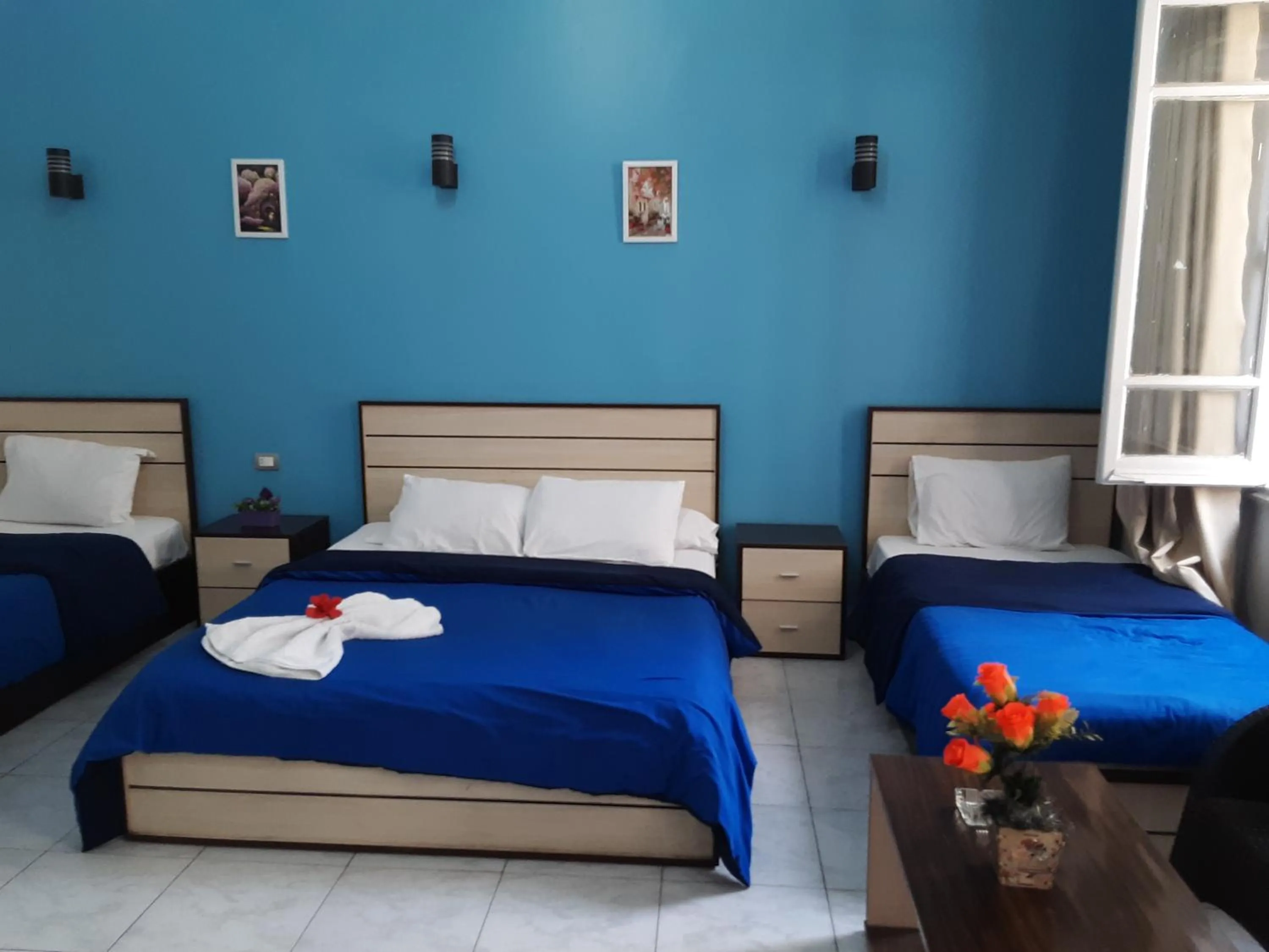 Bed in Hostgram Hotel