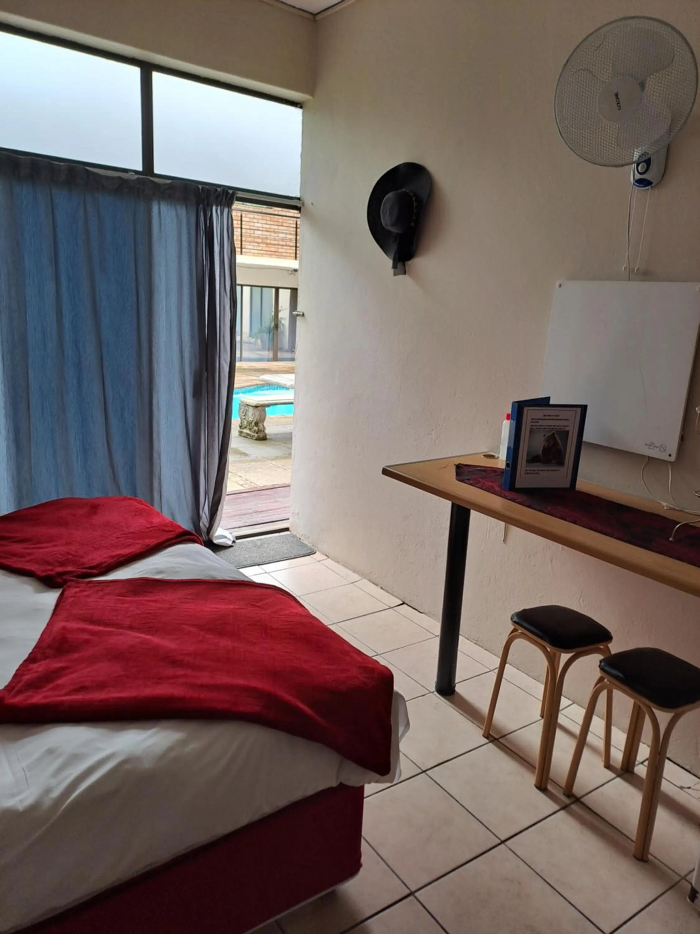 Seating area in Hidden Inn