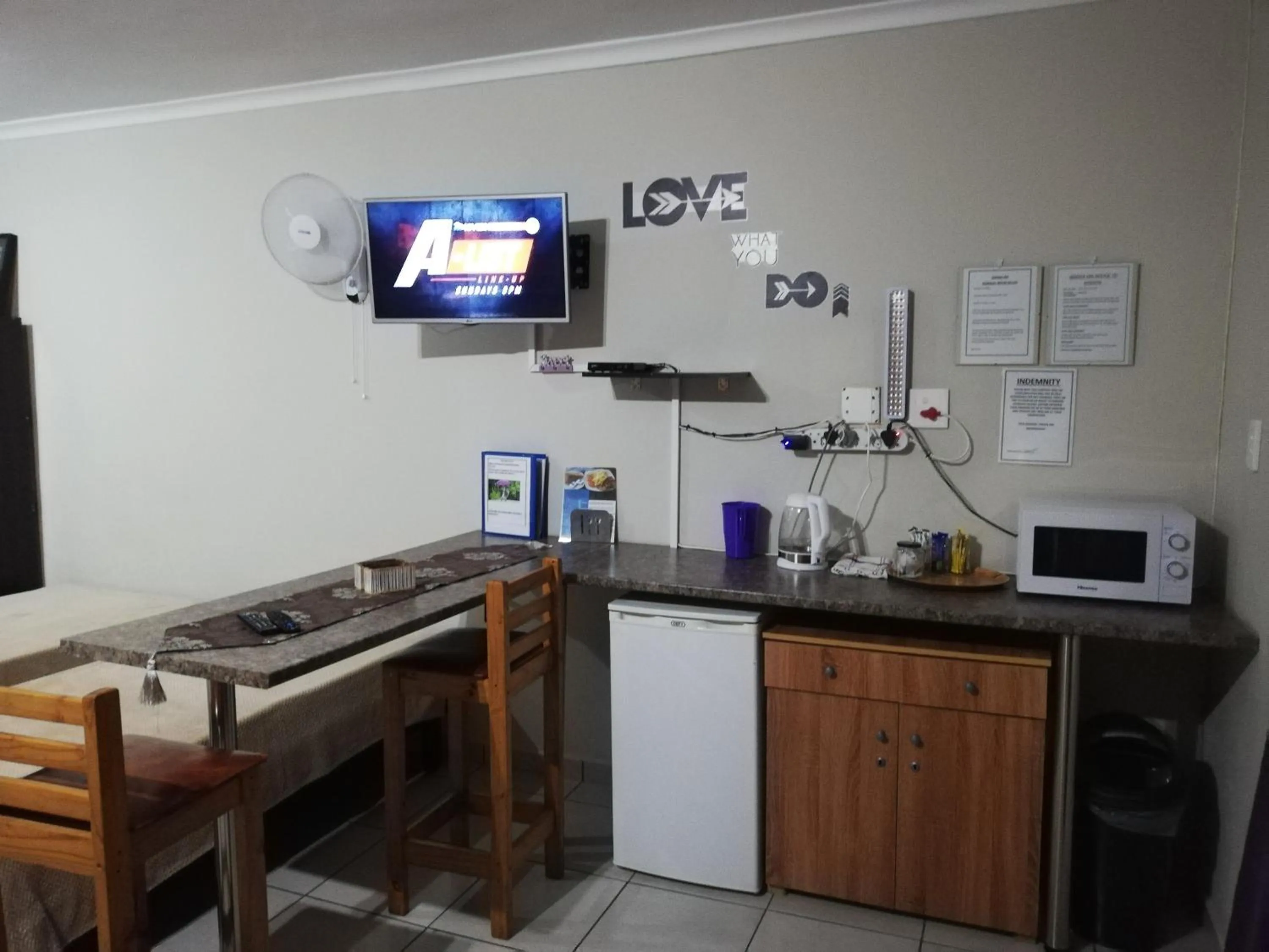 Kitchen or kitchenette in Hidden Inn