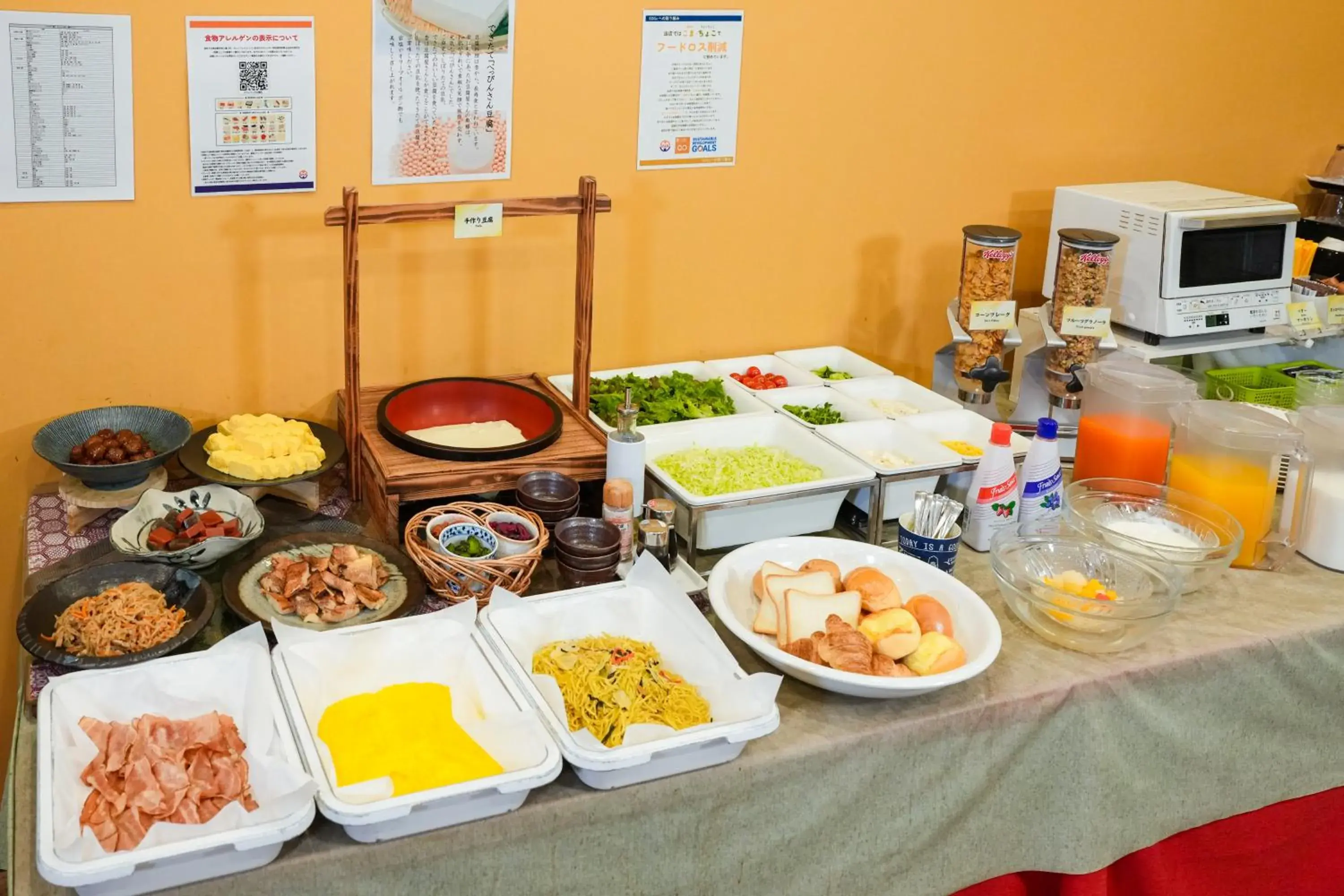 Breakfast in APA Hotel Biwako Seta Ekimae Breakfast in APA Hotel Biwako Seta Ekimae