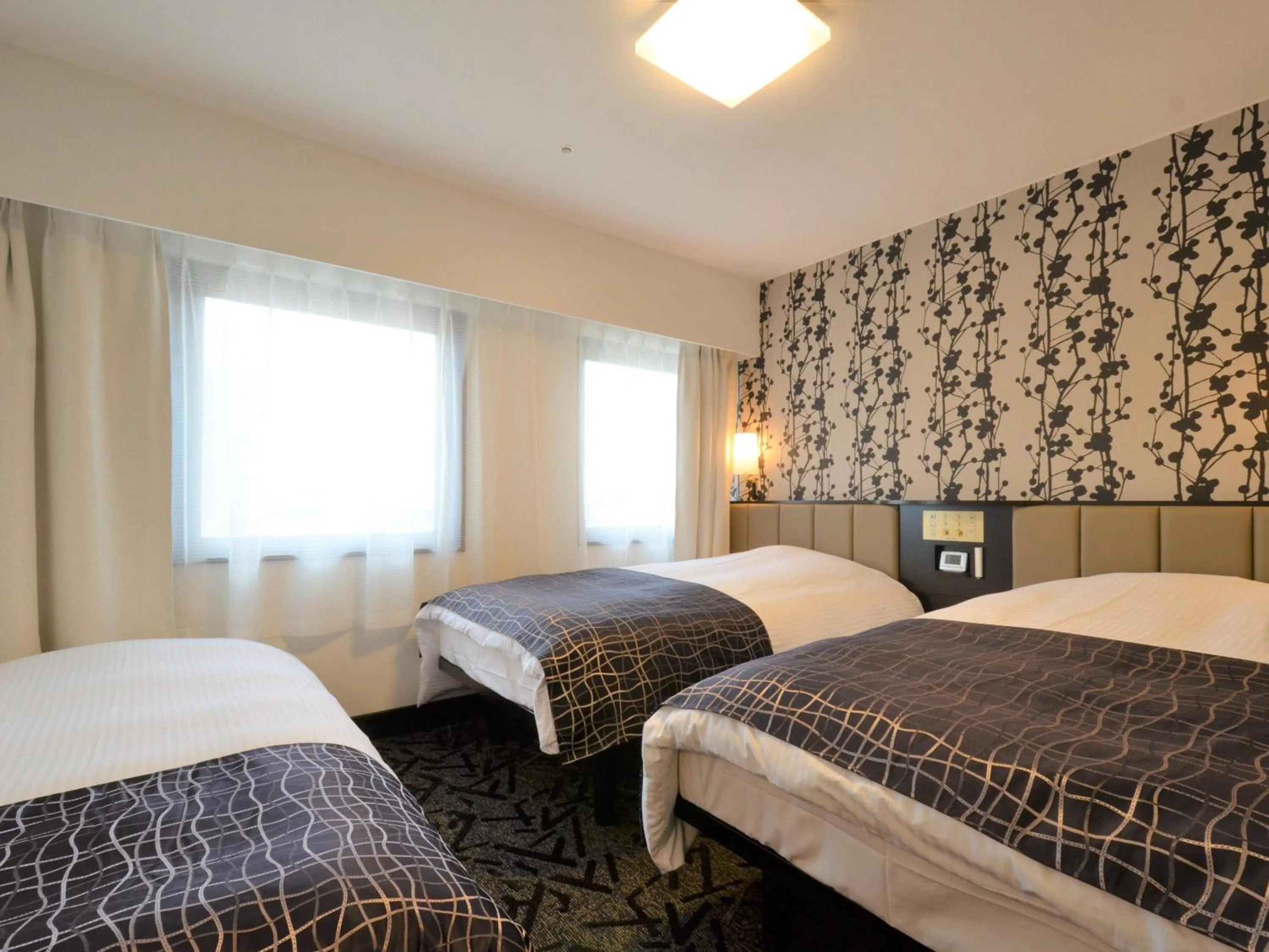 Photo of the whole room, Bed in APA Hotel Biwako Seta Ekimae