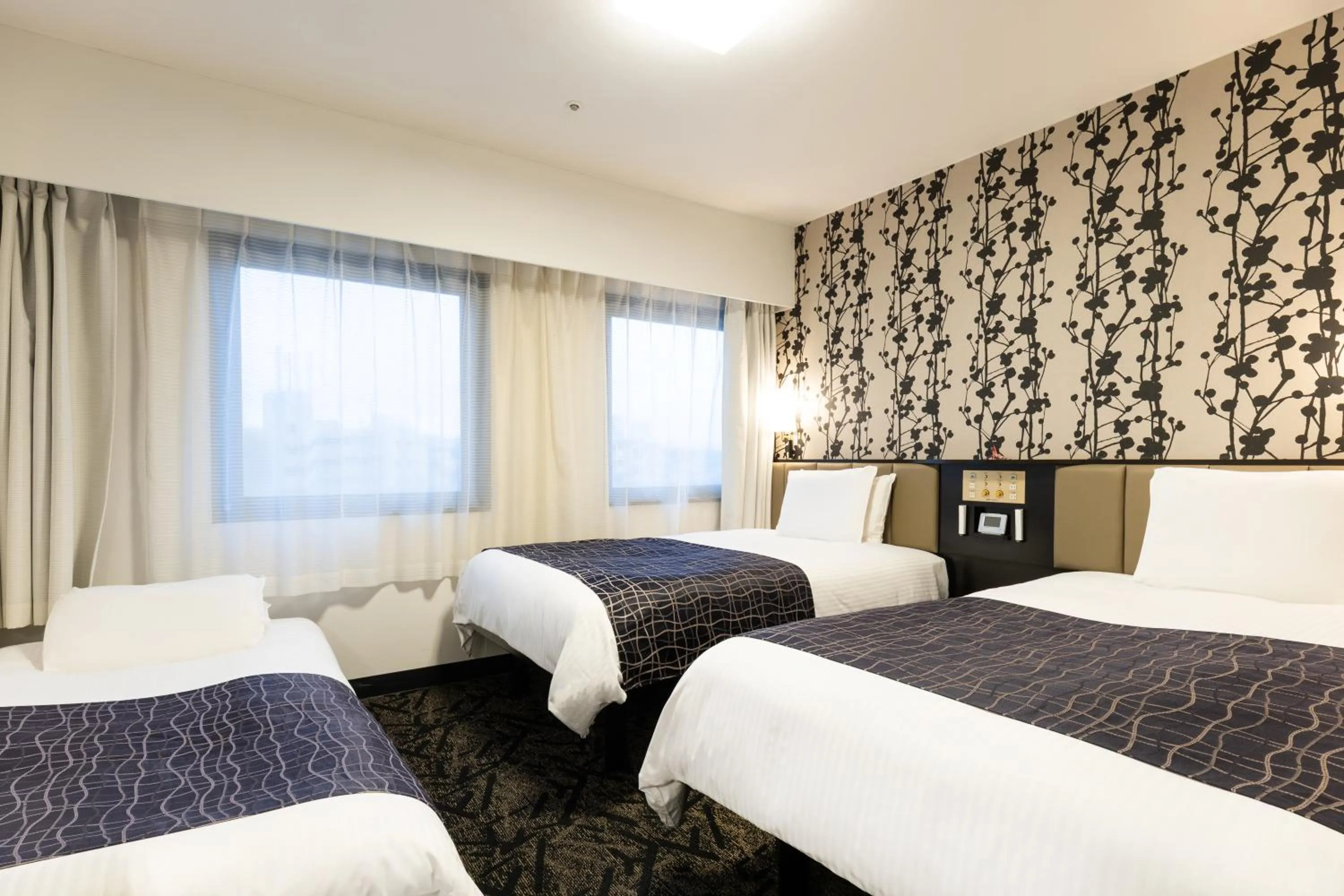 Bed in APA Hotel Biwako Seta Ekimae