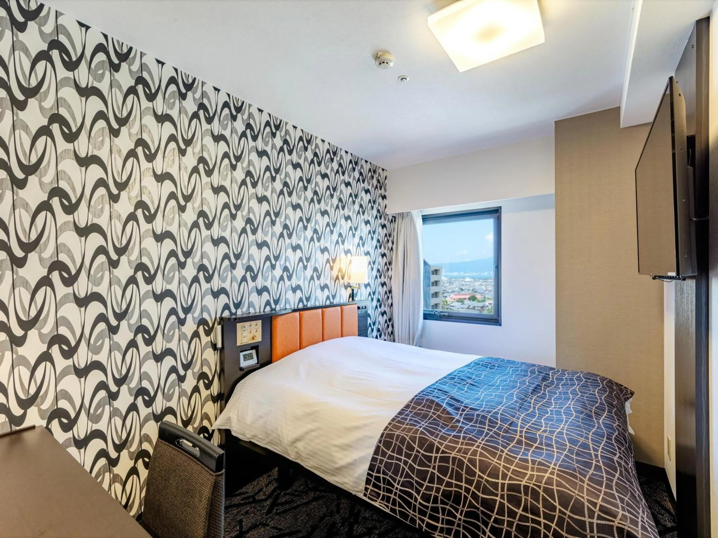 Bed in APA Hotel Biwako Seta Ekimae