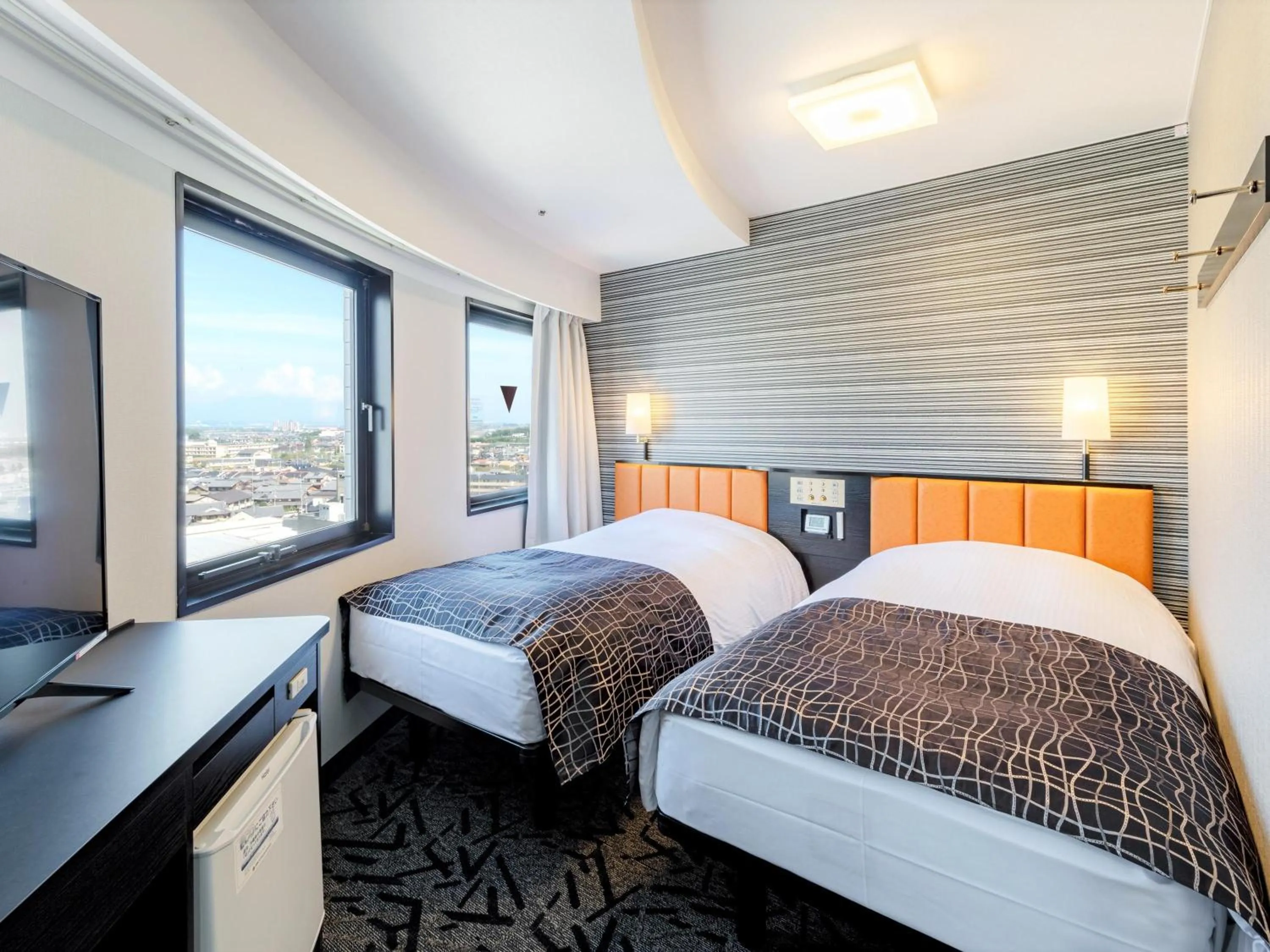 Bed in APA Hotel Biwako Seta Ekimae