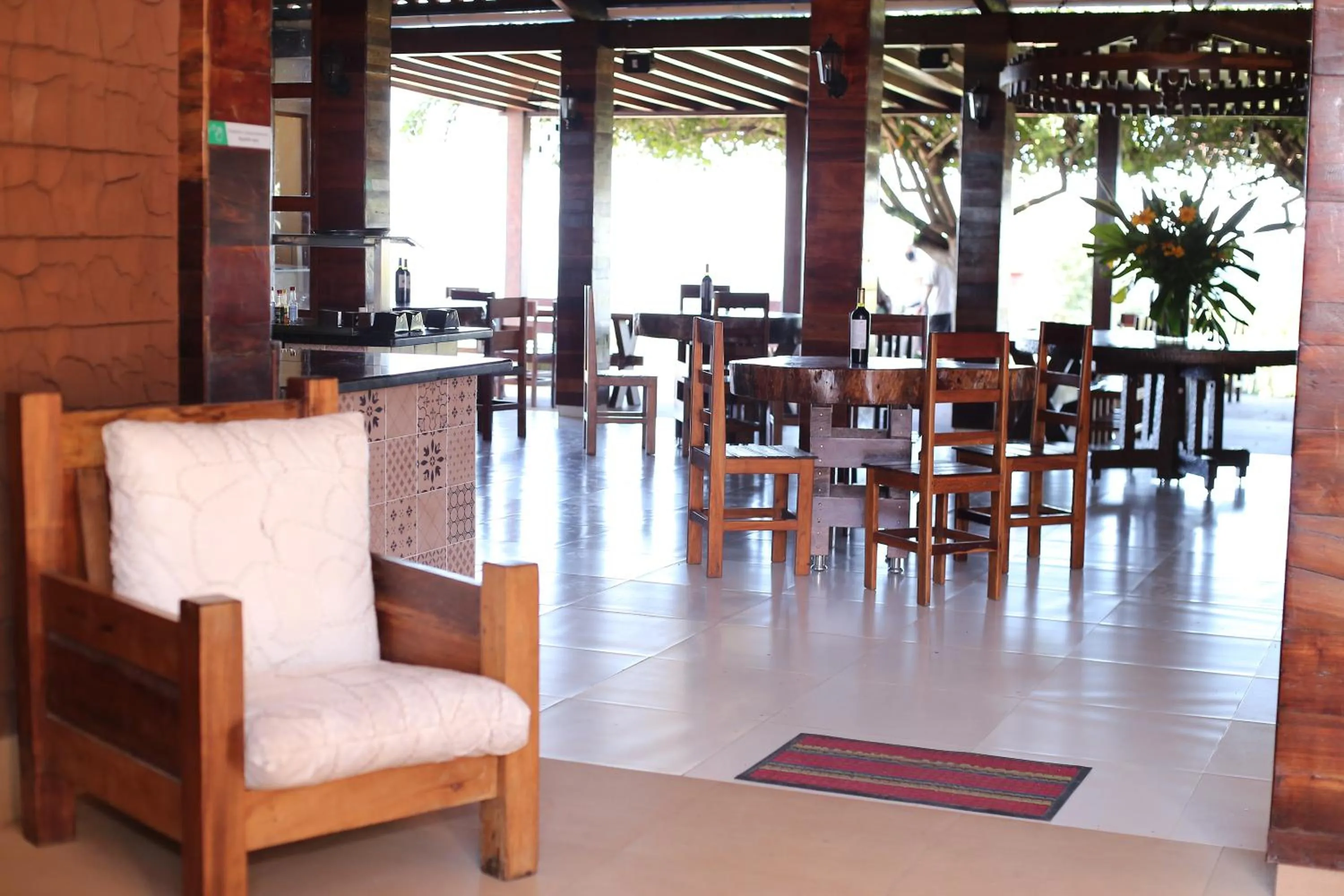 Restaurant/places to eat in Hotel e Mirante recanto alto da serra