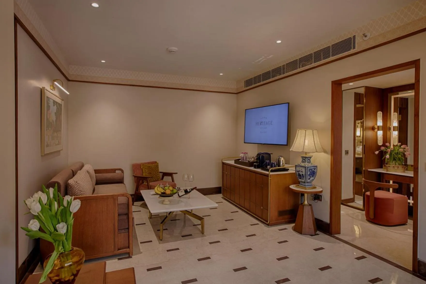Living room in Heritage Village Resort & Spa Manesar-Gurgaon