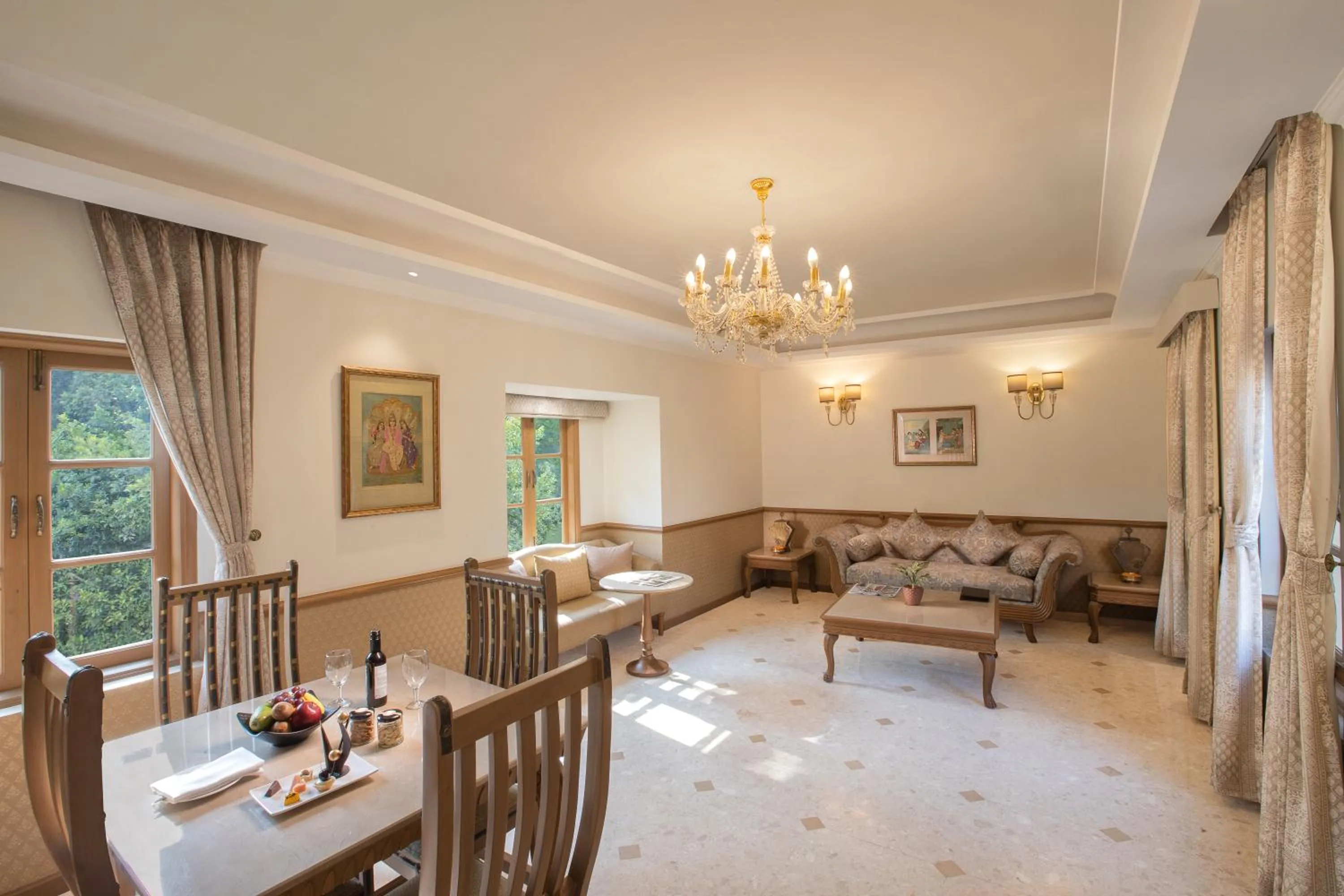 Living room in Heritage Village Resort & Spa Manesar-Gurgaon