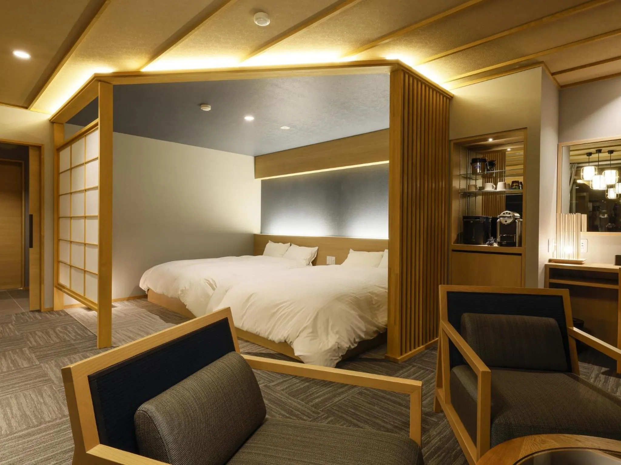 Bed in Ohashikan