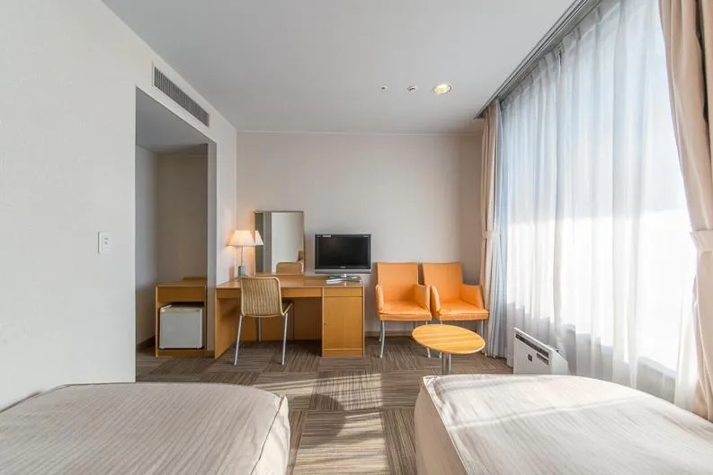 Bed in Hotel Landmark Wakayama