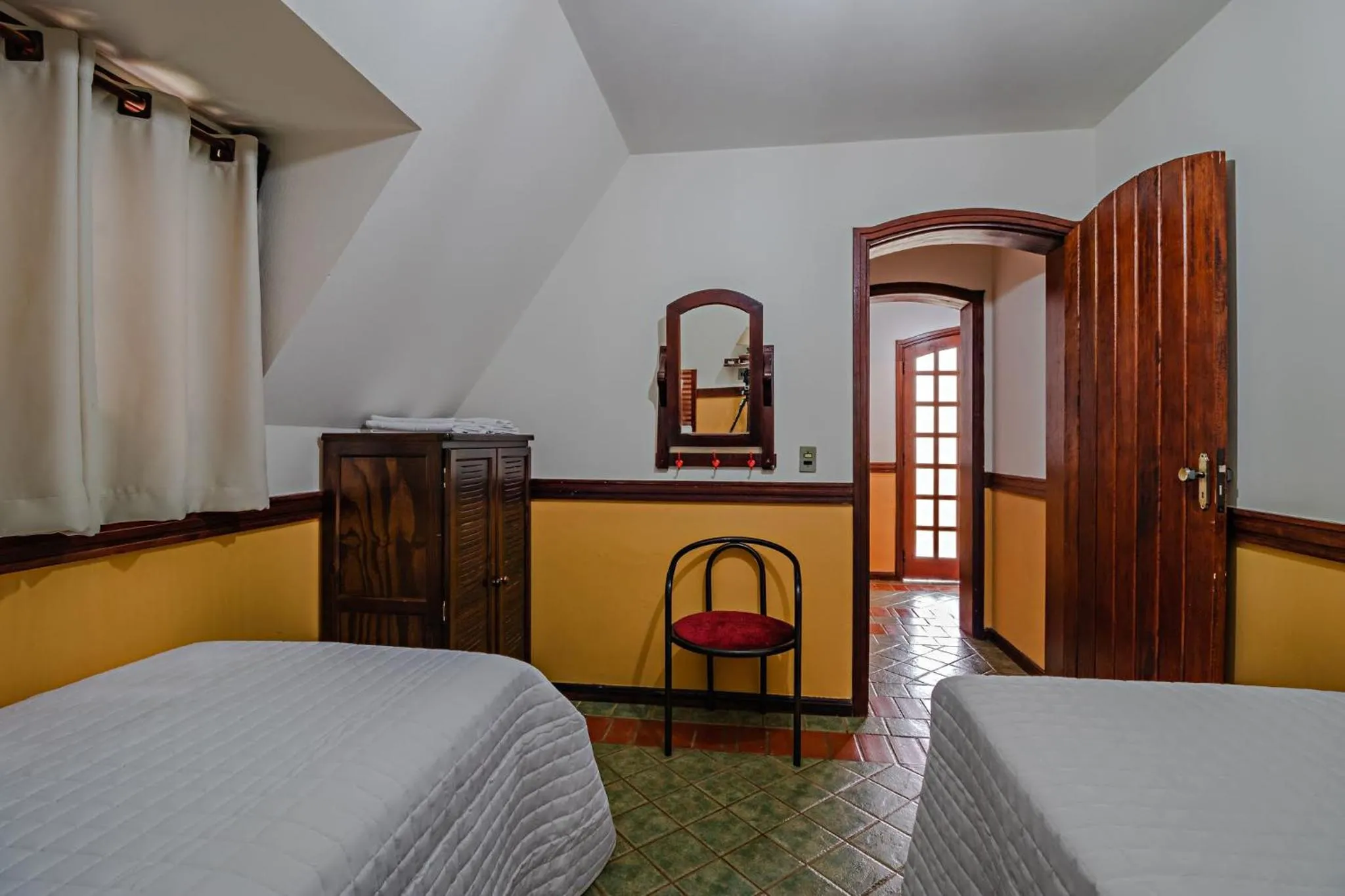 Bed in Mirágua Refugios Pousada